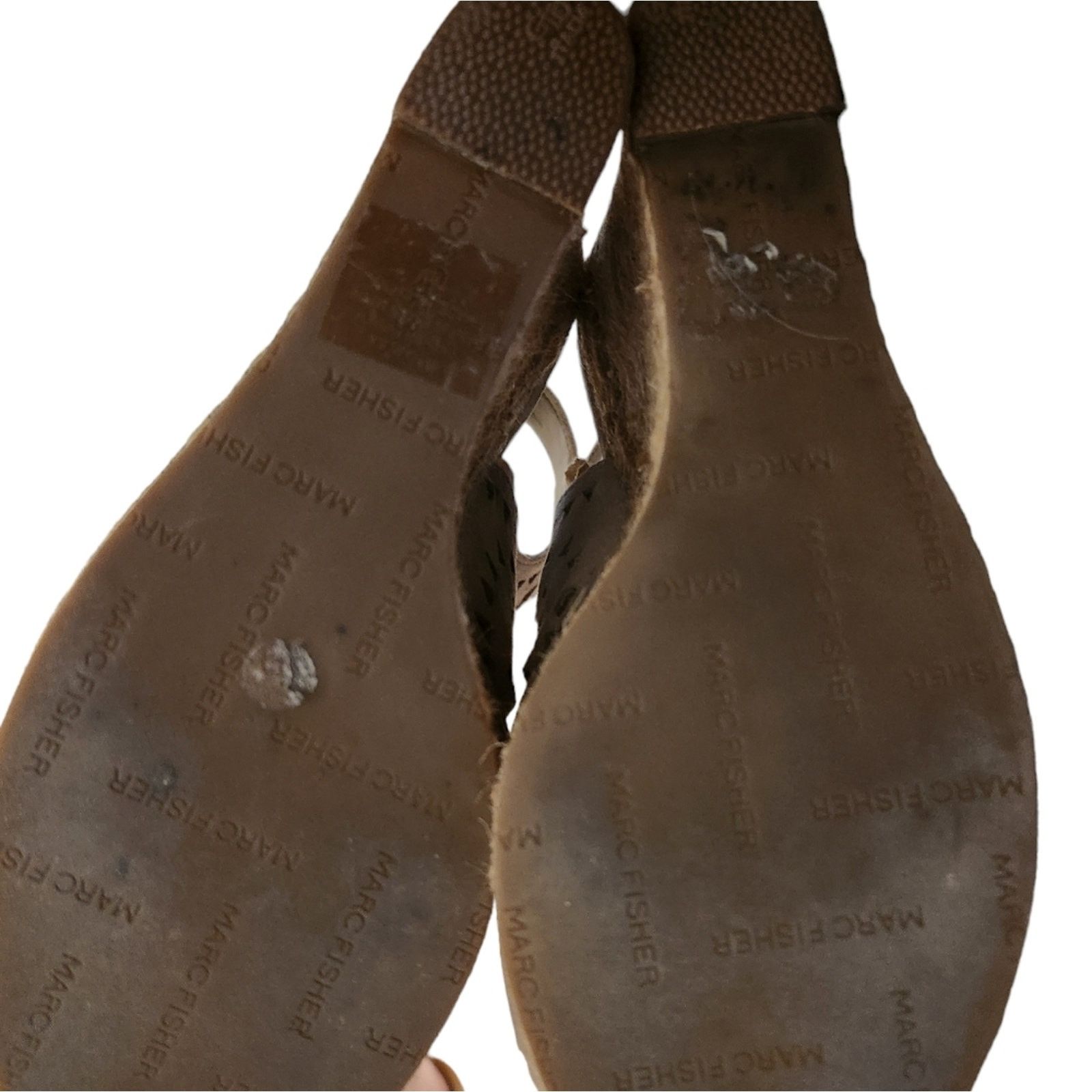 Marc Fisher Marc Fisher Women's Harlea Wedge Sandal Platform 7.5 Size US 7.5 / IT 37.5 - 8 Thumbnail