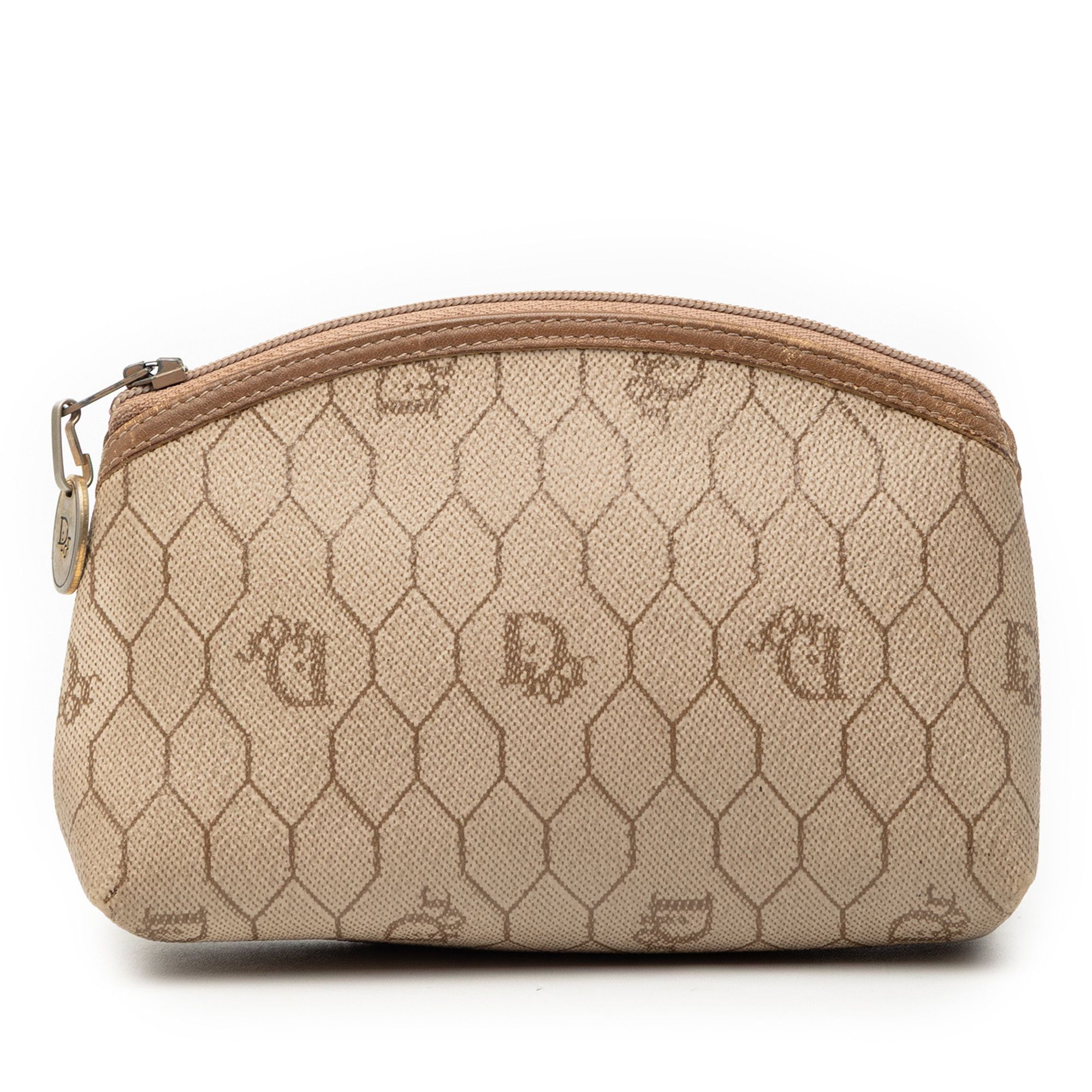 Dior Dior Honeycomb Coated Canvas Cosmetic Pouch Size ONE SIZE - 1 Thumbnail