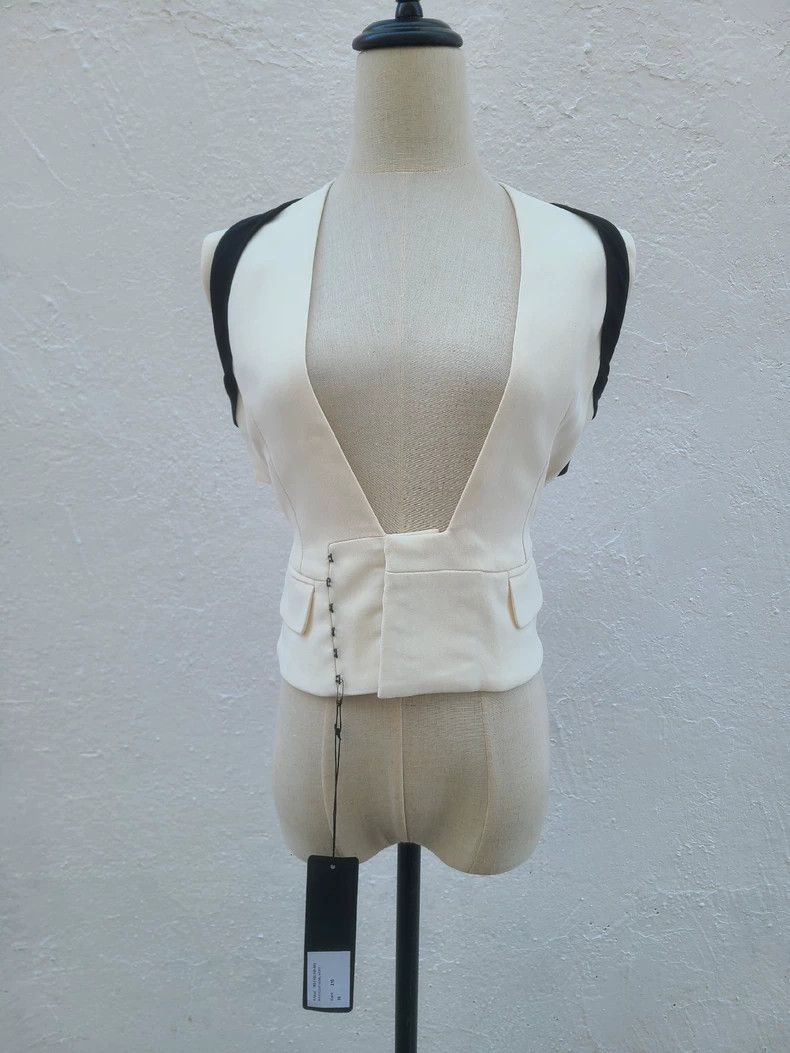 Haider Ackermann Haider Ackermann Lady's waistcoat inside Size S / US 4 / IT 40 - 2 Thumbnail