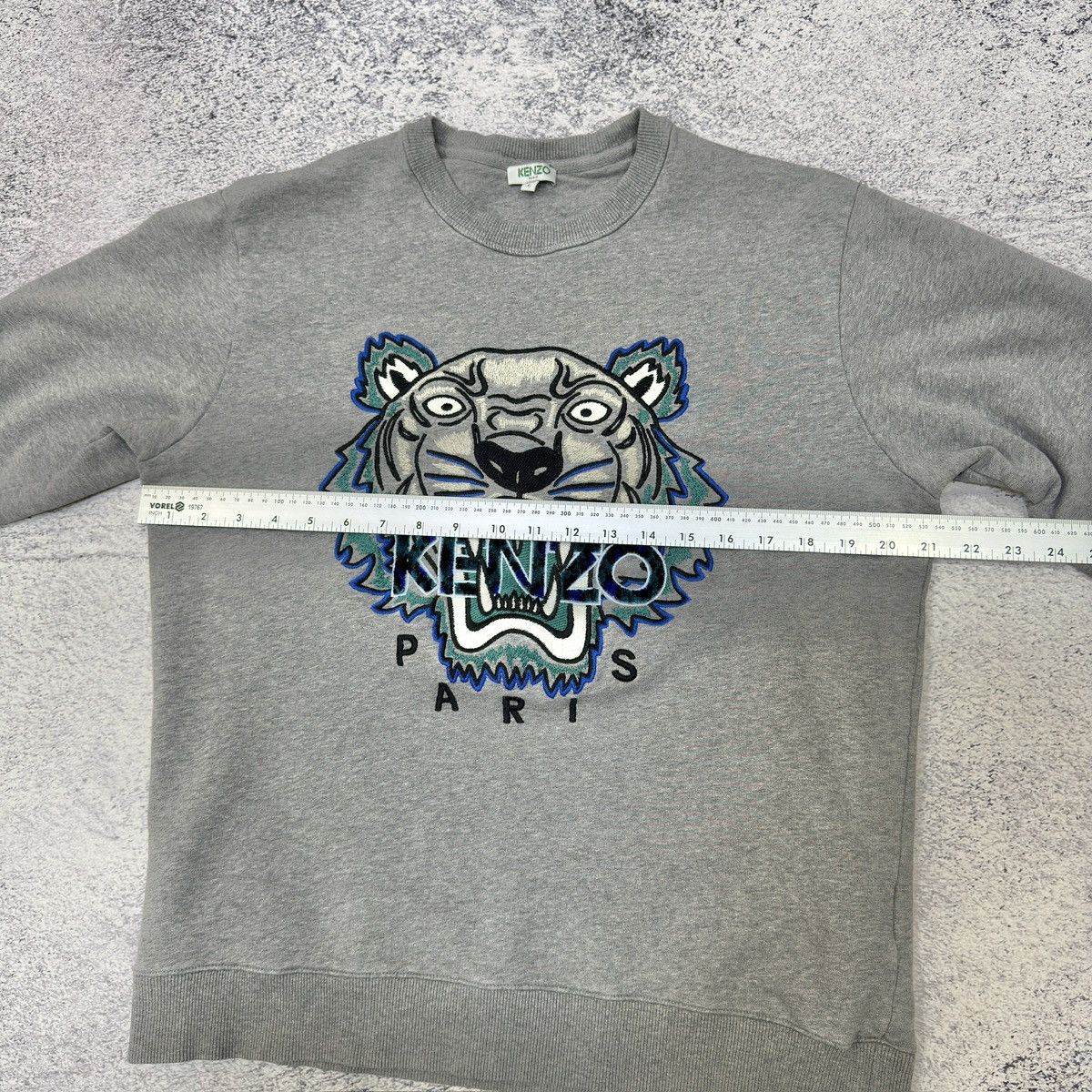 Kenzo Kenzo Mens Cotton Sweatshirt Embroidered Logo L size Size US L / EU 52-54 / 3 - 11 Thumbnail