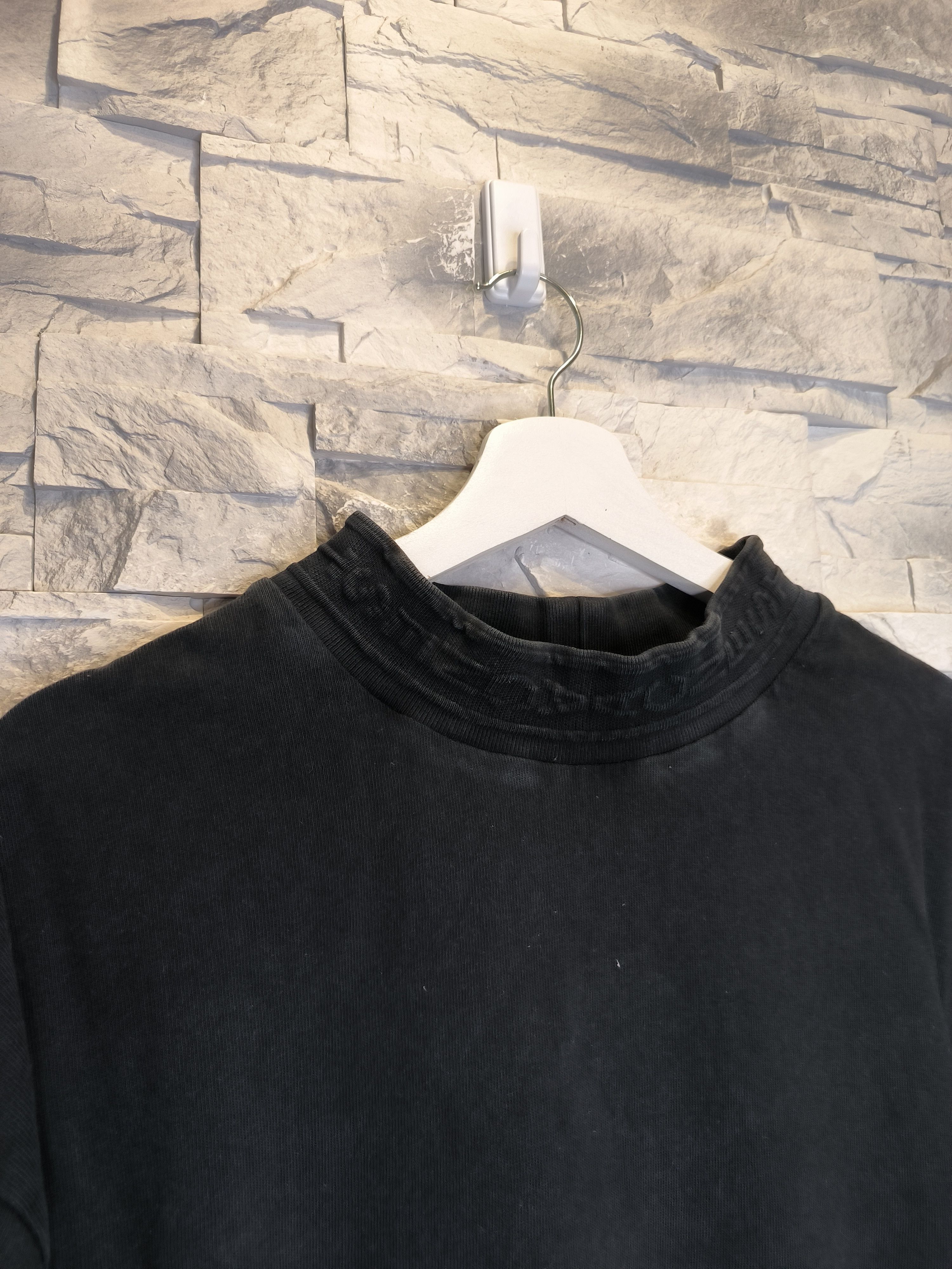 Acne Studios Acne Studios Flogho T-Shirt Oversize Tee Black Size US M / EU 48-50 / 2 - 2 Thumbnail