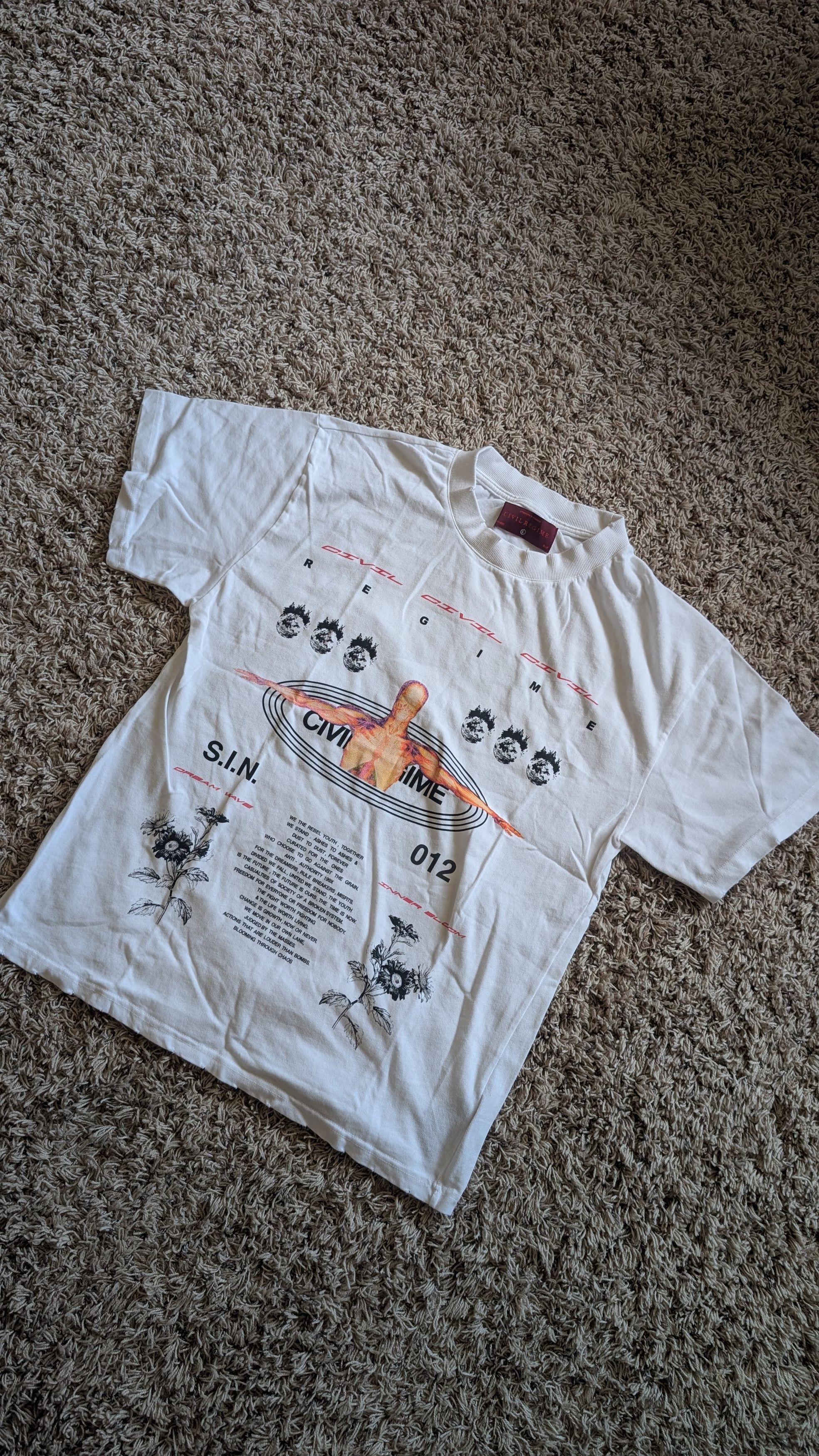 Civil Regime Civil Regime Dream Wave T-Shirt Heavyweight - Large 🔥🔥 Size US L / EU 52-54 / 3 - 1 Thumbnail