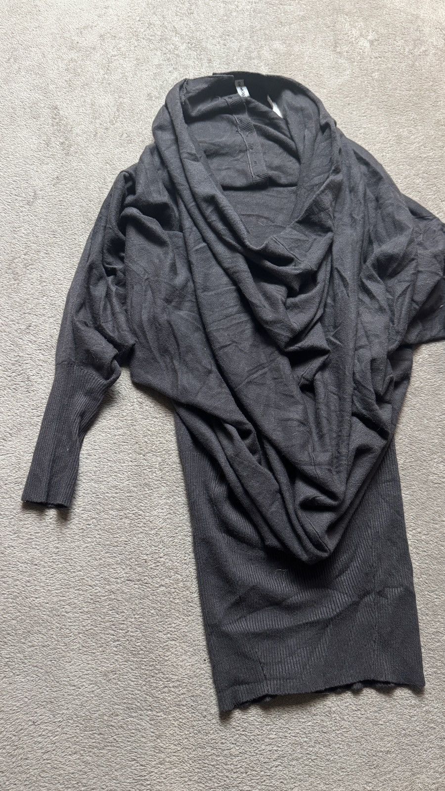 Japanese Brand Archive Yohji Yamamoto Lgb Rick Owens Style Oversized Sweate Size L / US 10 / IT 46 - 2 Thumbnail