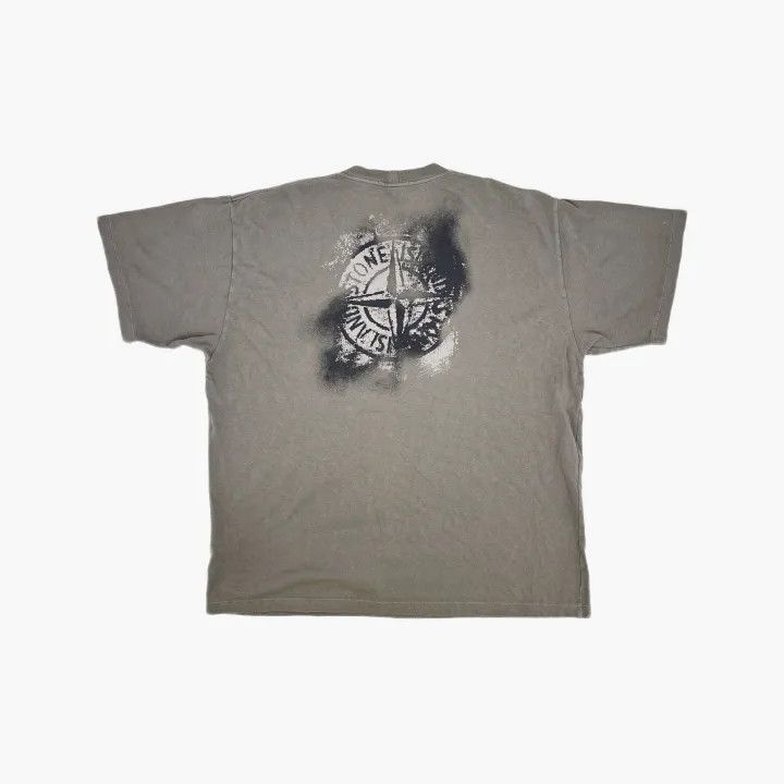 Stone Island Stone Island SS24 Dirtyfit Logo TShirt -2506 Size US XXL / EU 58 / 5 - 3 Thumbnail