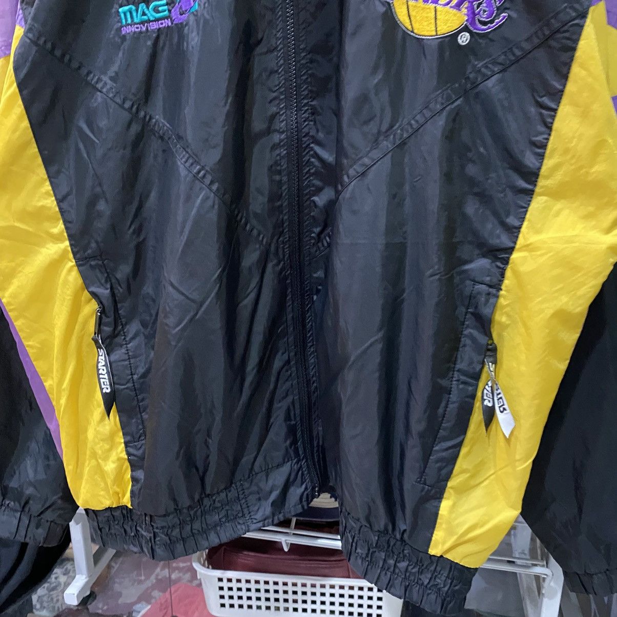Starter VINTAGE‼️Lakers Sponsor By MAG Innovision Starter Jacket Size US L / EU 52-54 / 3 - 9 Thumbnail