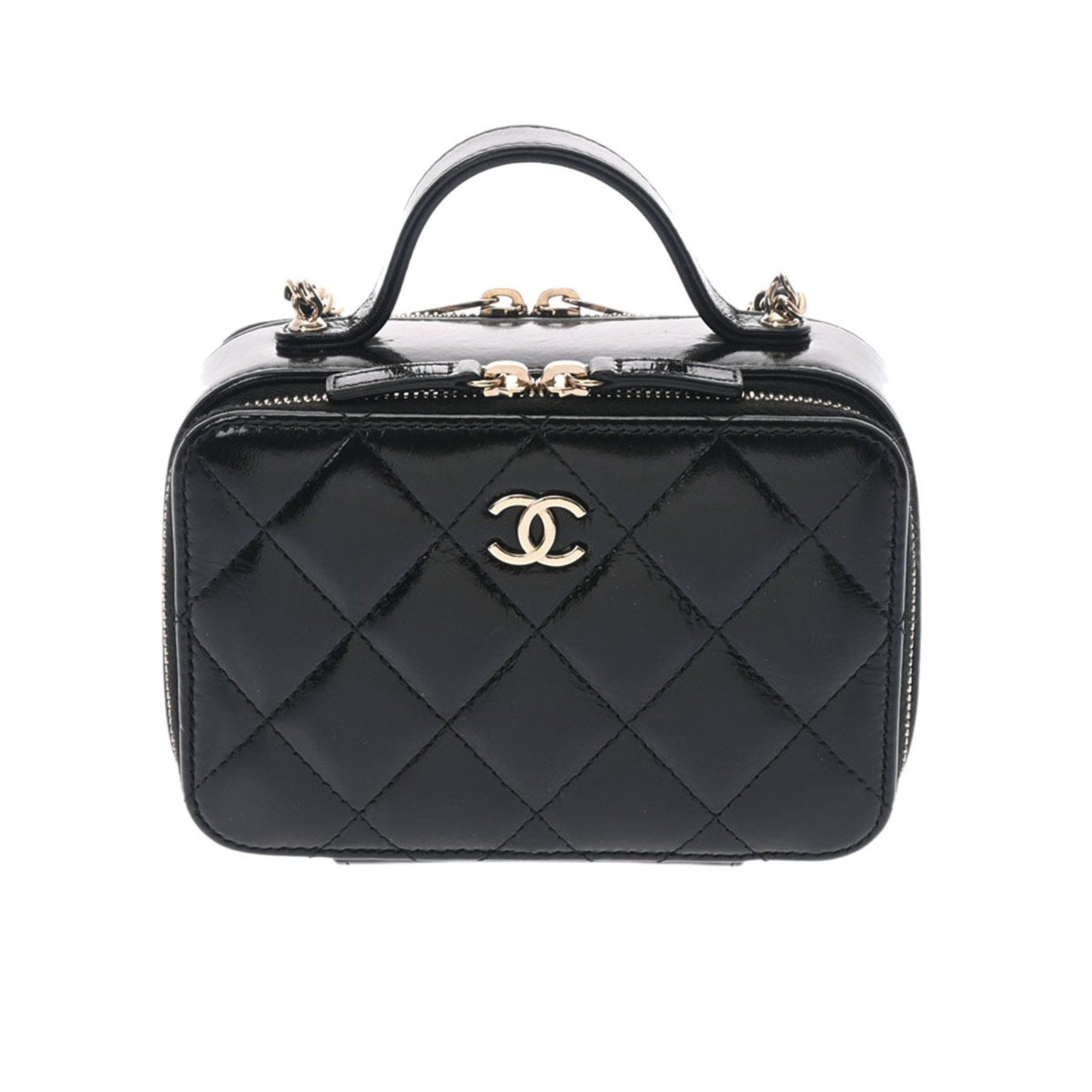 Chanel Chanel Matelasse Chain Tote Beige A91046 Ladies Caviar Skin