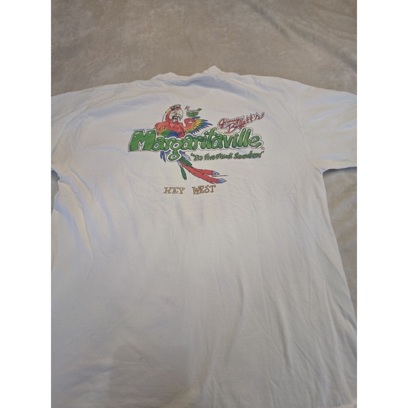 Other Jimmie Buffett Margaritaville Hanes Beey Men's Xl White Size US XL / EU 56 / 4 - 4 Thumbnail
