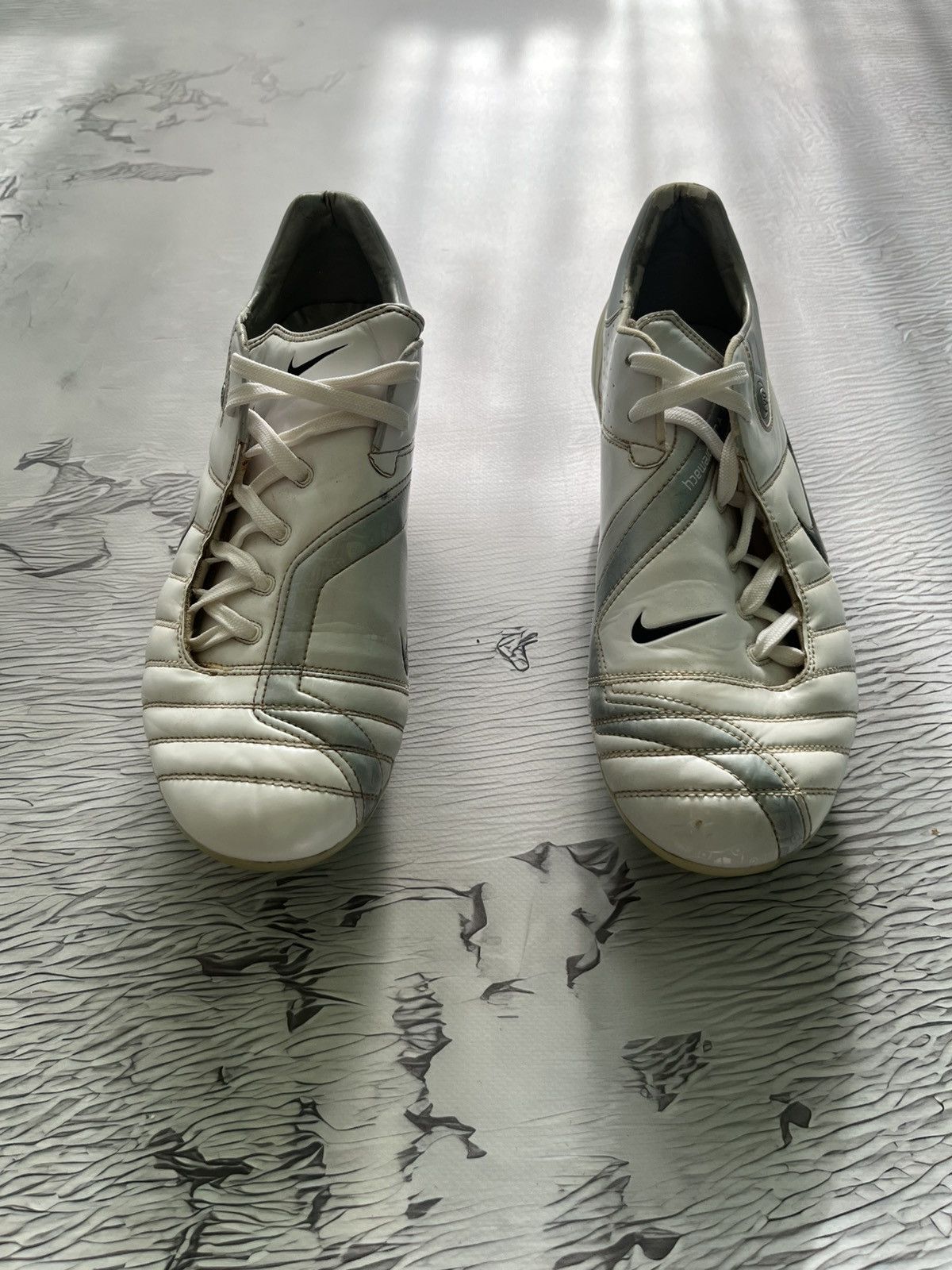 Nike Nike Total 90 Air Zoom Vintage Football Soccer Boots White Size US 9.5 / EU 42-43 - 2 Thumbnail
