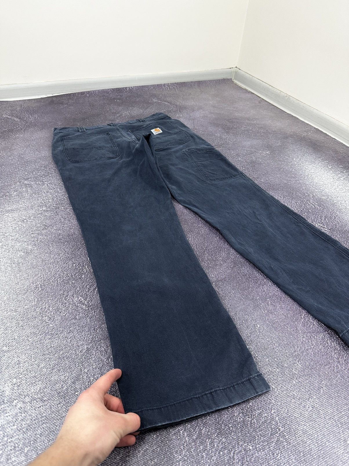 Carhartt Vintage Carhartt Faded Carpenter Opium Baggy USA Work Pants Size US 34 / EU 50 - 3 Thumbnail