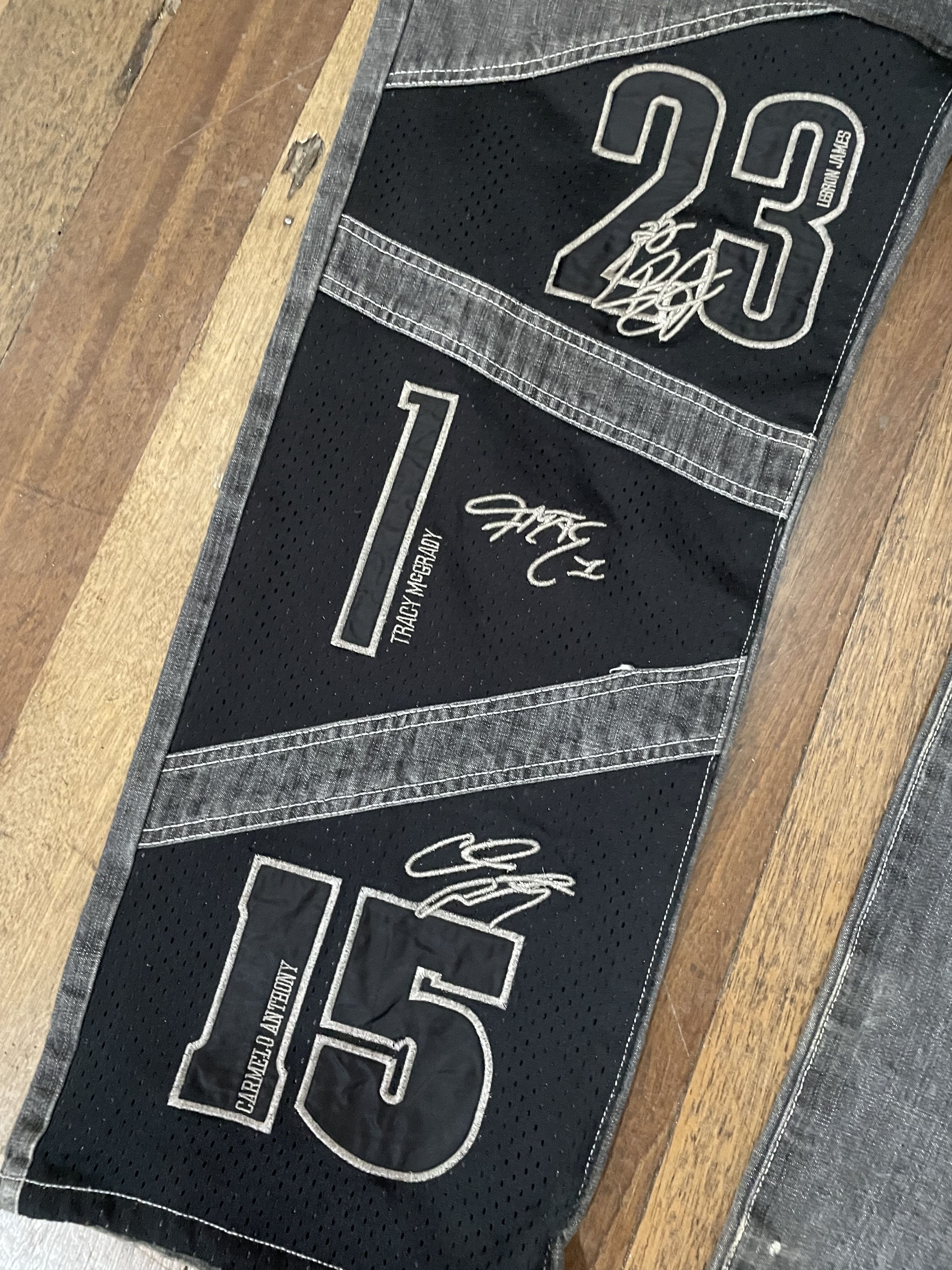 NBA Nba Unk - All Star - Y2k Baggy Pants - Patches Size US 34 / EU 50 - 4 Thumbnail