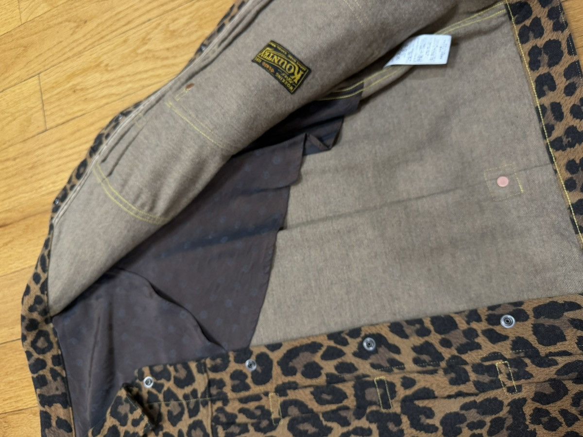 Kapital Kapital Leopard Print Brushed Cotton-blend Twill Jacket Size US L / EU 52-54 / 3 - 5 Thumbnail