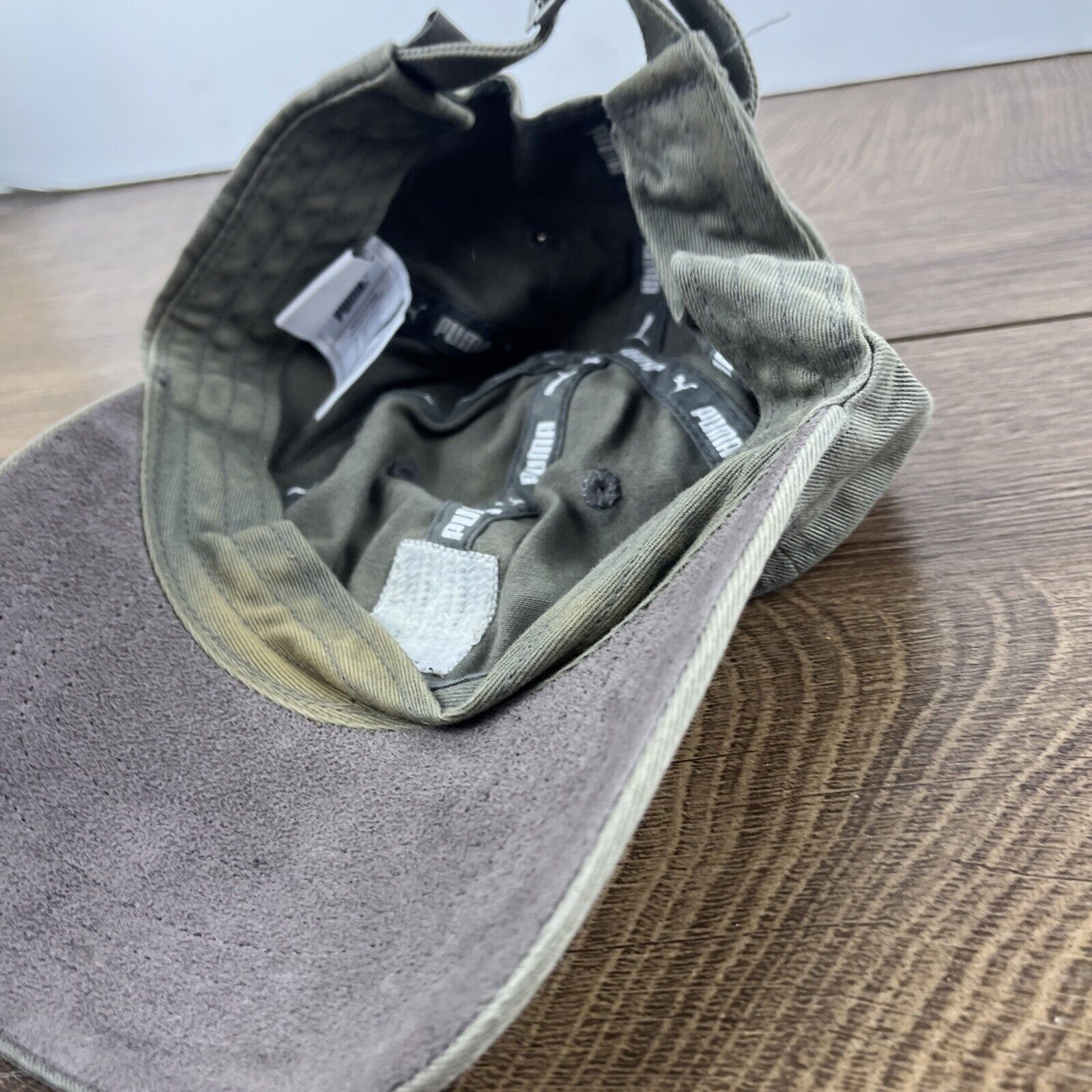 Puma PUMA Hat Puma Gray Hat Adjustable Adult Size Hat Gray Cap Size ONE SIZE - 11 Thumbnail