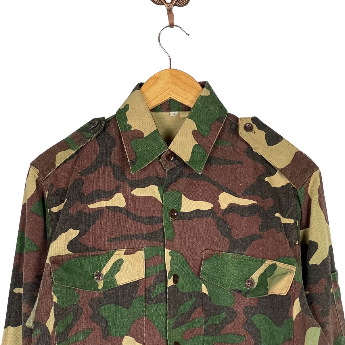 Japanese Brand Japanese Camouflage Military Light Jacket Size US XS / EU 42 / 0 - 3 Thumbnail