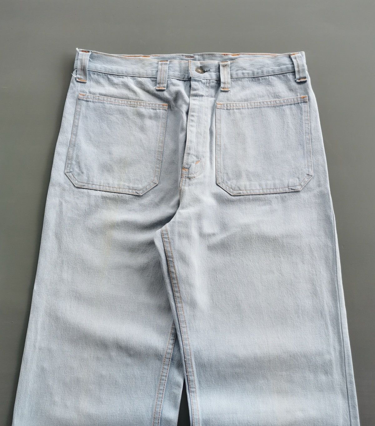 Levi's Flare Bootcut Vintage Levis Orange Tab Denim Jeans Size US 33 - 4 Thumbnail
