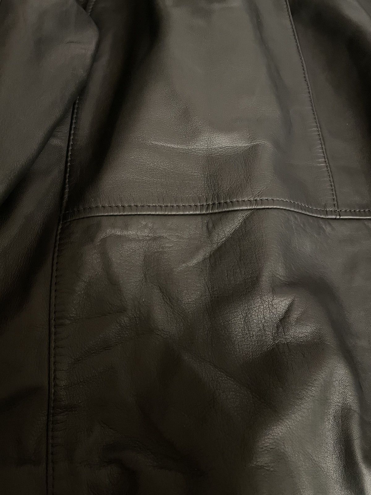 Wilsons Leather Lamb skin leather jacket Size US XL / EU 56 / 4 - 14 Thumbnail