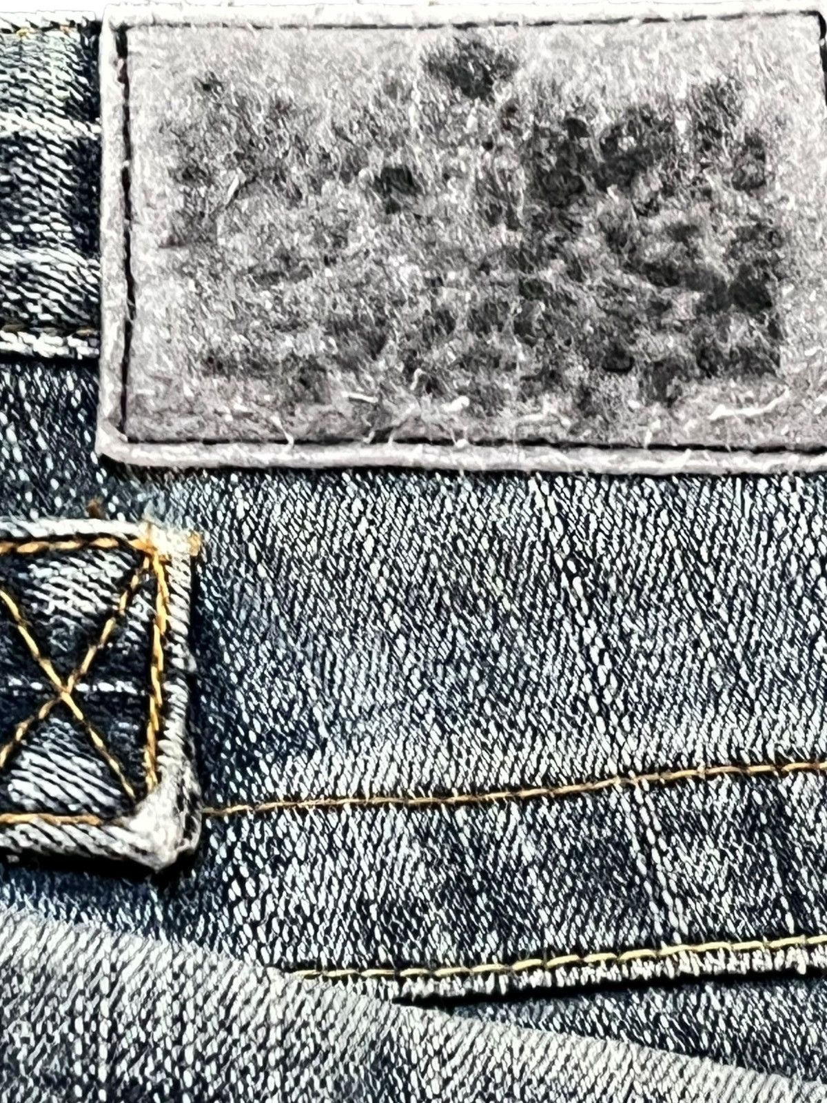 Japanese Brand Vintage Japanese Brand Faded Buckle Belt Distressed Denim Size US 30 / EU 46 - 10 Thumbnail