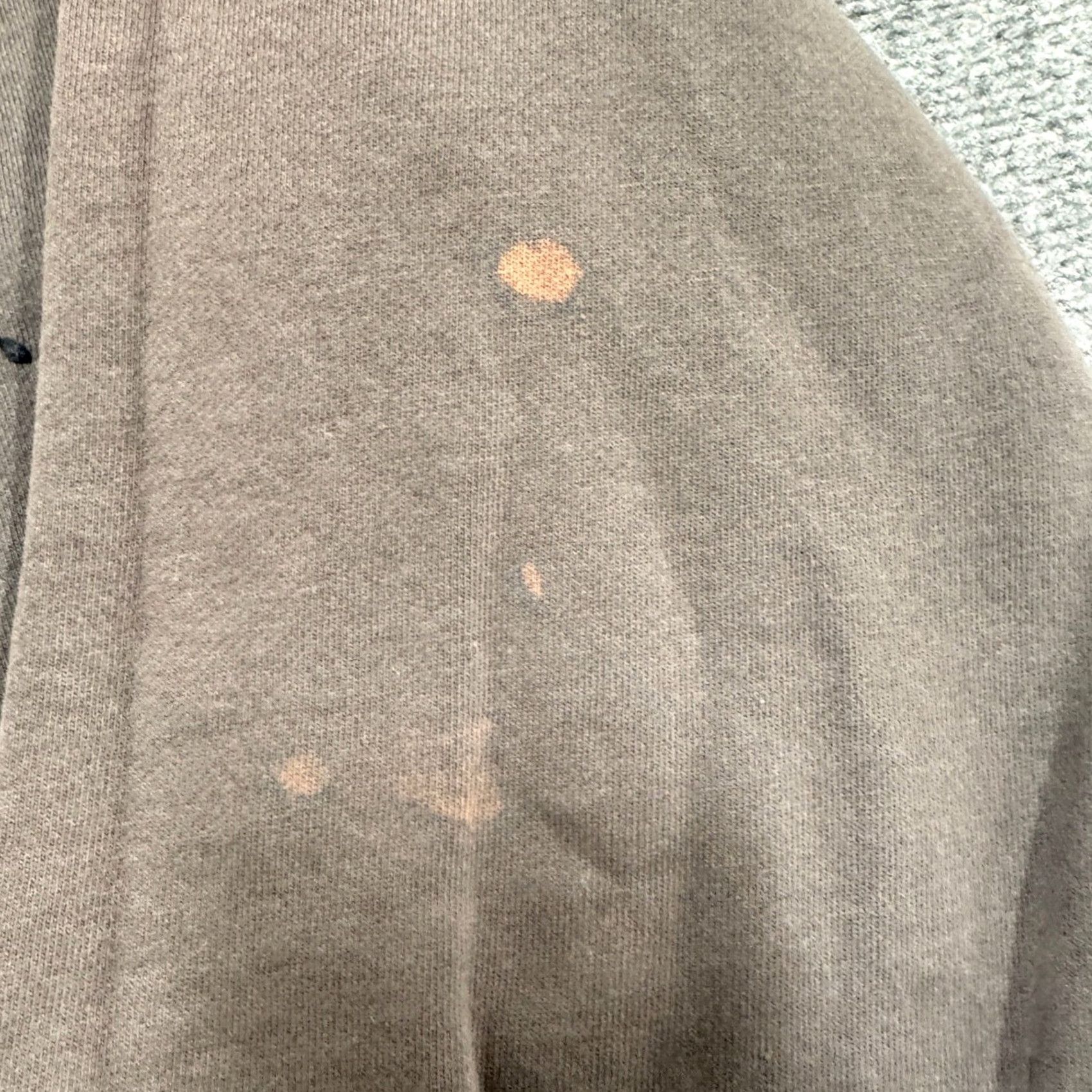 Vintage Mass Exodus Sweatshirt Men XL Cotton Blend Faded Distressed Gray Pullover Y2K Stained Vintage? Size US XL / EU 56 / 4 - 4 Thumbnail