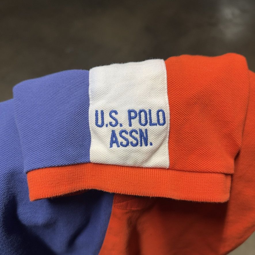 U.S. Polo Assn. Ralph Lauren US Polo Assn USPA Colorblock Polo Size US L / EU 52-54 / 3 - 3 Thumbnail