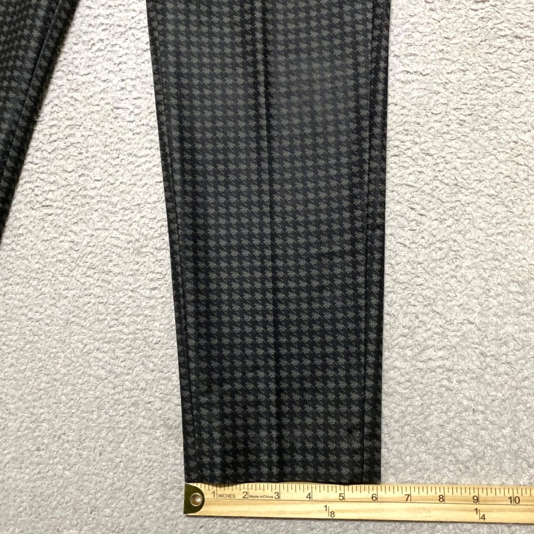 Vintage Liverpool Brand Liverpool Womens 6 Dress Pants Brown Geometric Straight Mid Rise Workwear Dress Pants Mens Women? Size 28" / US 6 / IT 42 - 6 Thumbnail