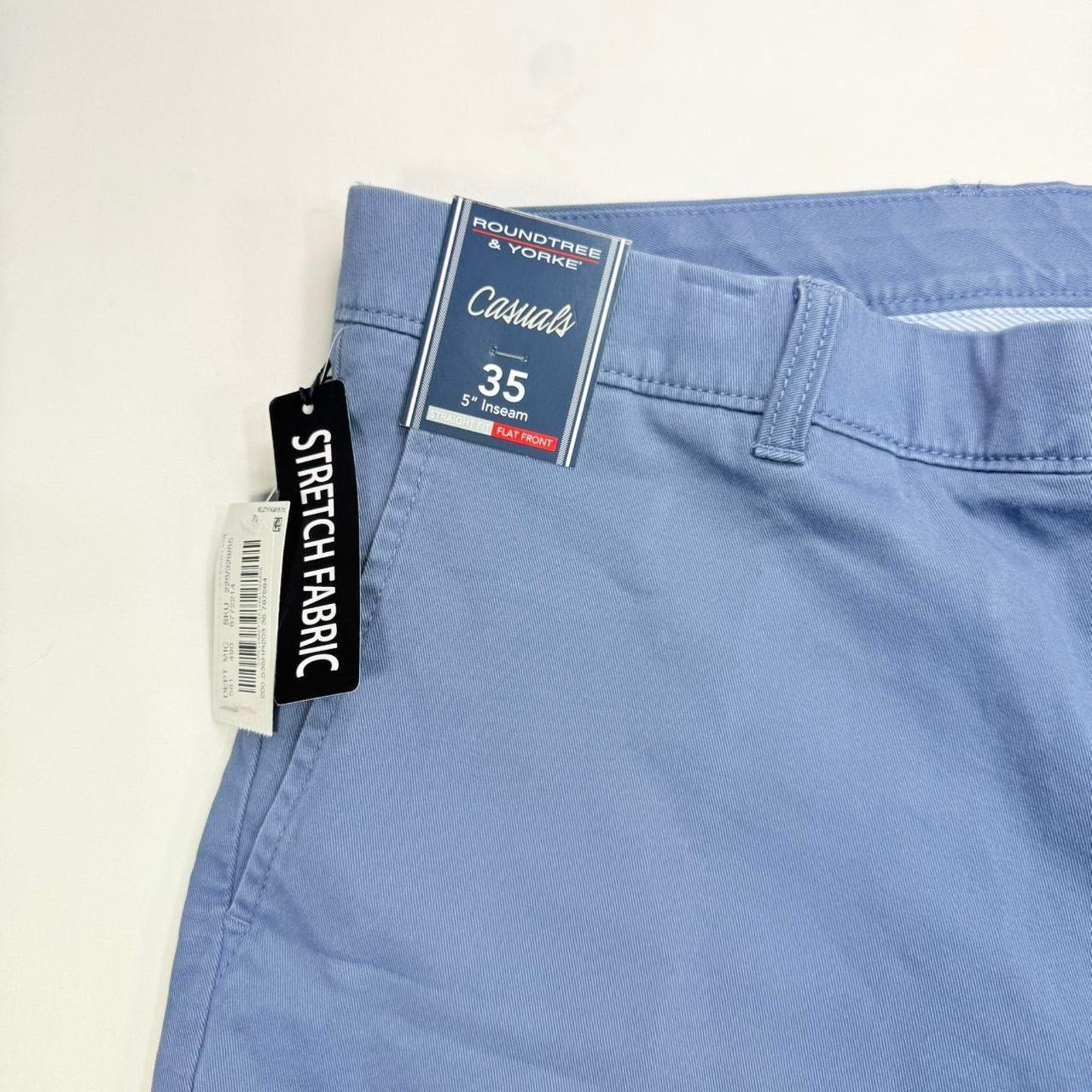 Roundtree & Yorke NWT Roundtree & Yorke Casual Chino Golf Shorts Sz 35 Size US 35 - 5 Thumbnail