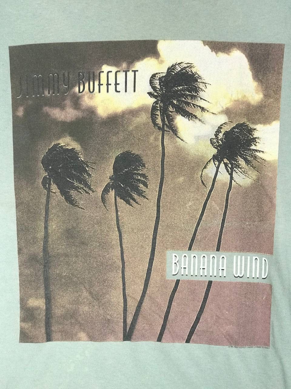 Band Tees vintage 1995 Jimmy Buffet banana wind Size US XL / EU 56 / 4 - 3 Thumbnail
