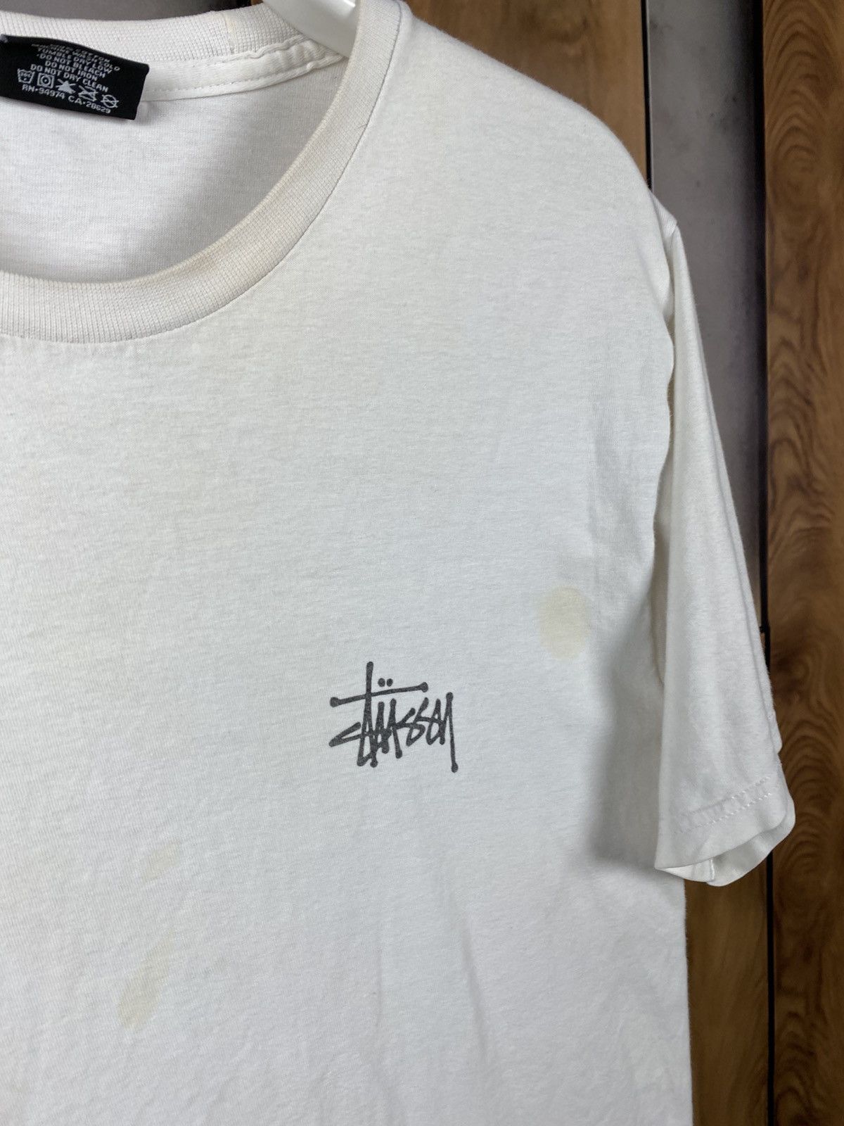 Stussy 🌊T-Shirt Stussy Big Logo Faded Tee🌊 Size US M / EU 48-50 / 2 - 4 Thumbnail