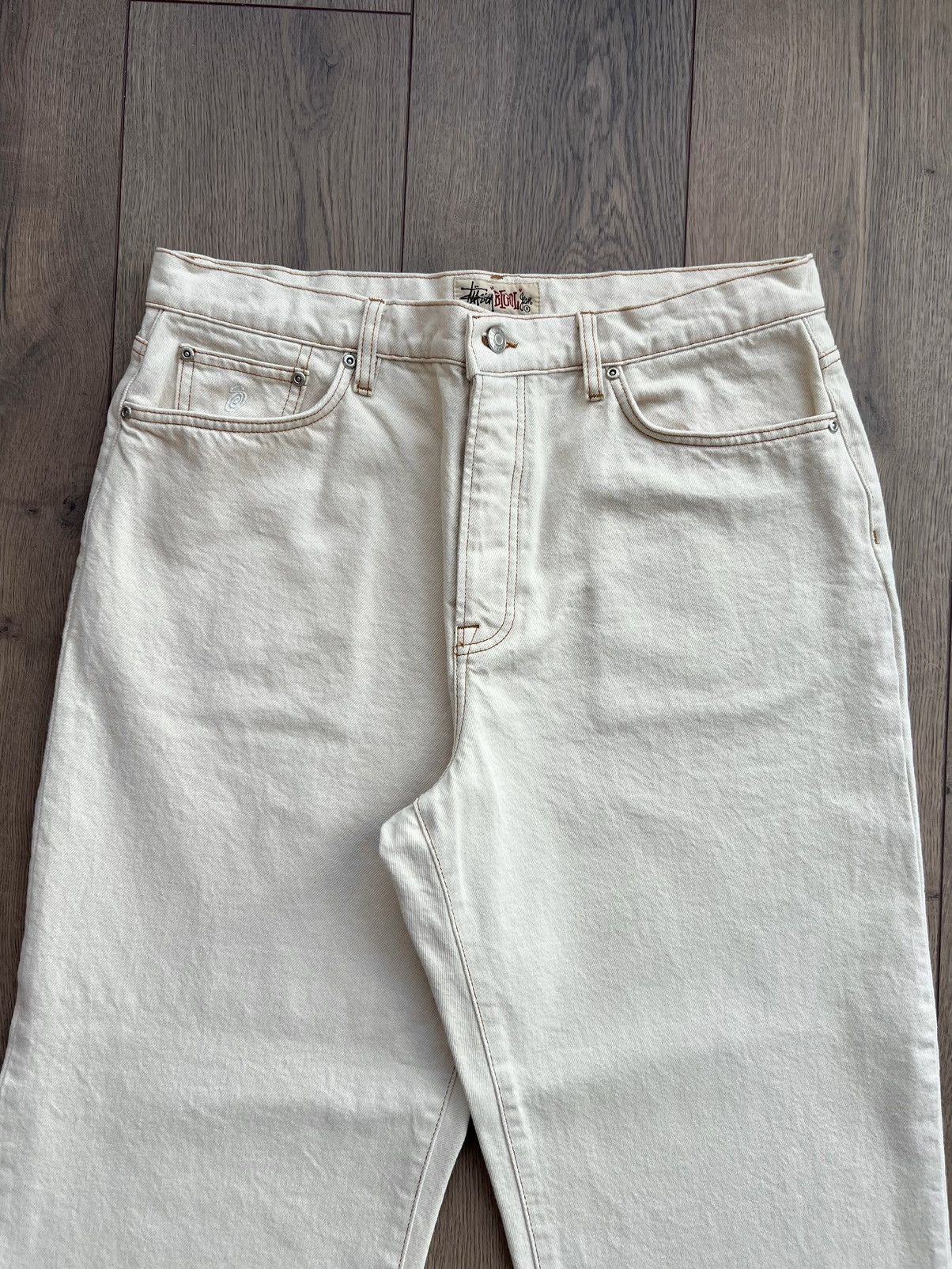 Stussy Sample Stussy Big Ol Denim Jean “Natural” 34 Size US 34 / EU 50 - 4 Thumbnail