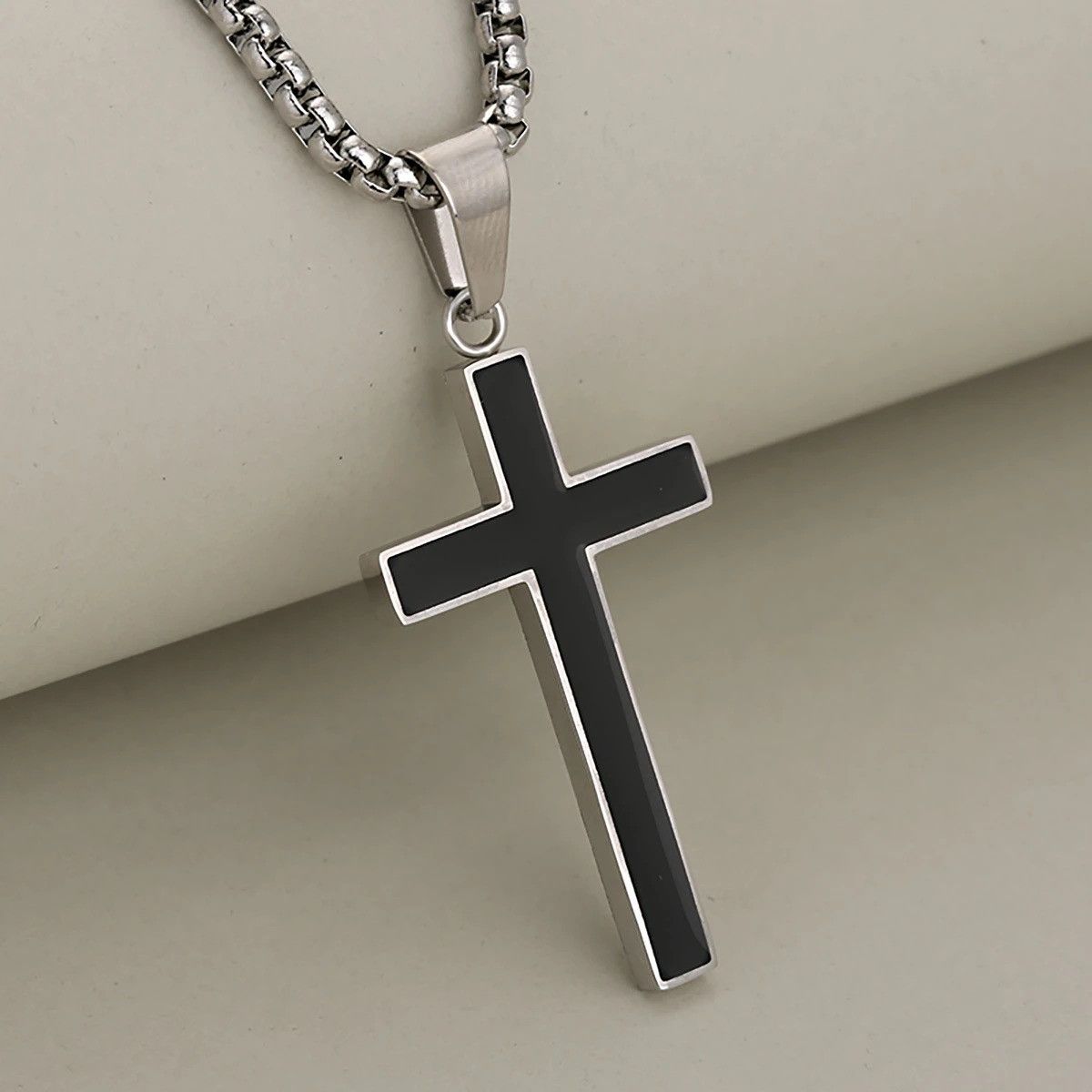 Vintage Stylish Cross Pendant Necklace Size ONE SIZE - 3 Thumbnail