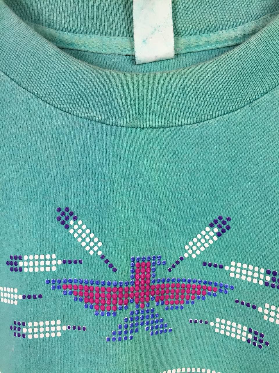 Vintage Vtg 90s Alaska Native Geometric Tribal Made in Usa Tee Size US L / EU 52-54 / 3 - 4 Thumbnail