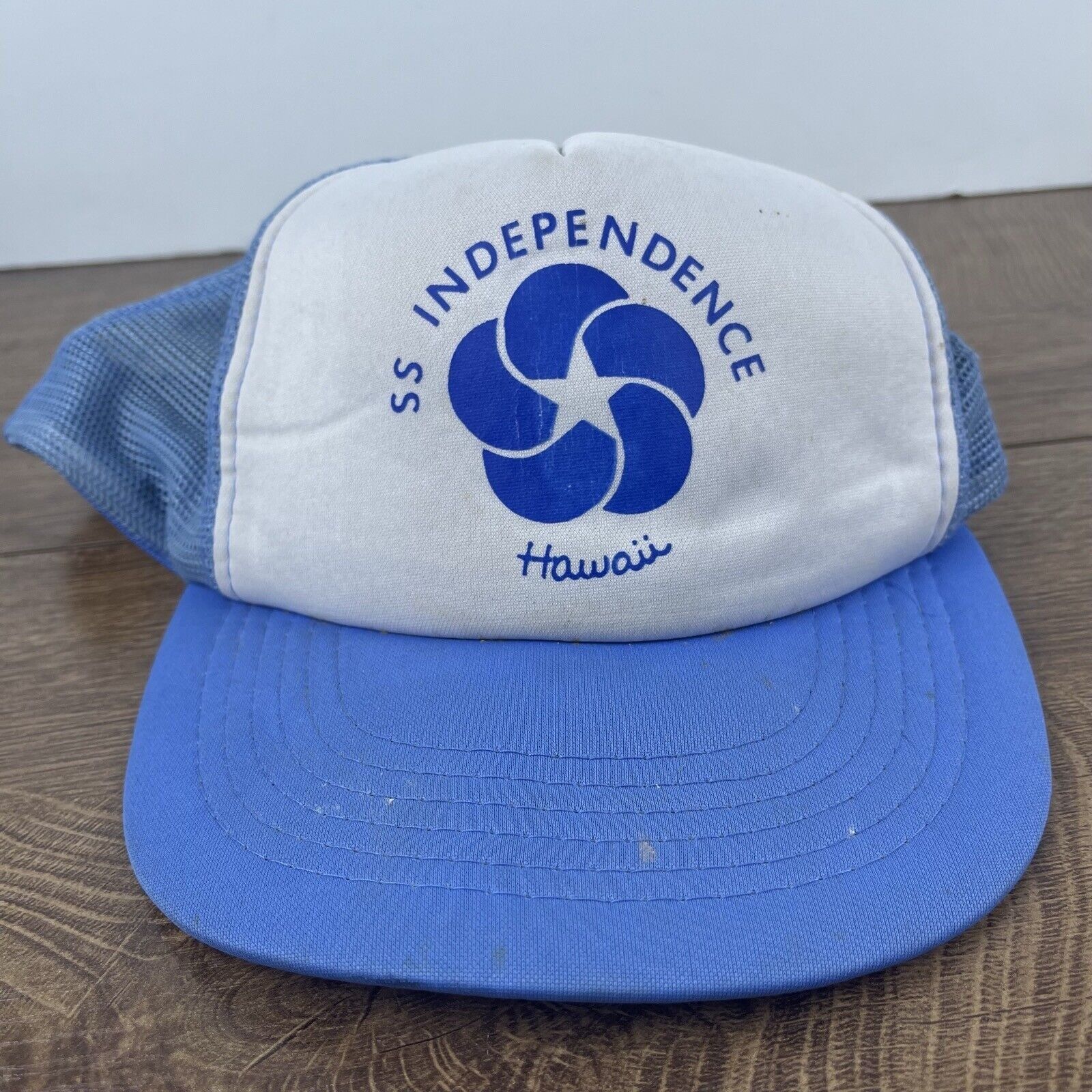 Other SS Independence Hawaii Snapback Hat Blue Adjustable Hat Blue Size ONE SIZE - 2 Thumbnail