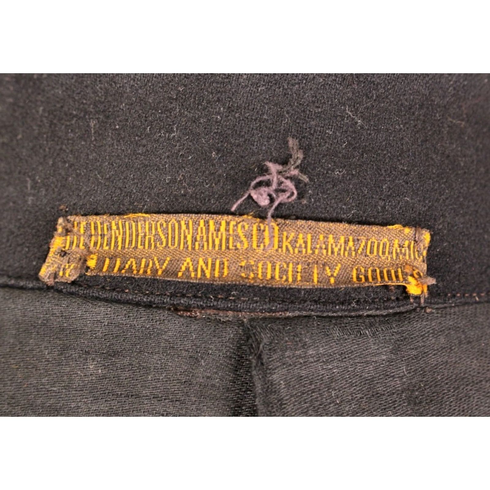 Vintage Edwardian Frock Coat Men’s Black Wool Vintage 1900s Size M Late Victorian Edwardian Coat Mens Size US M / EU 48-50 / 2 - 4 Thumbnail