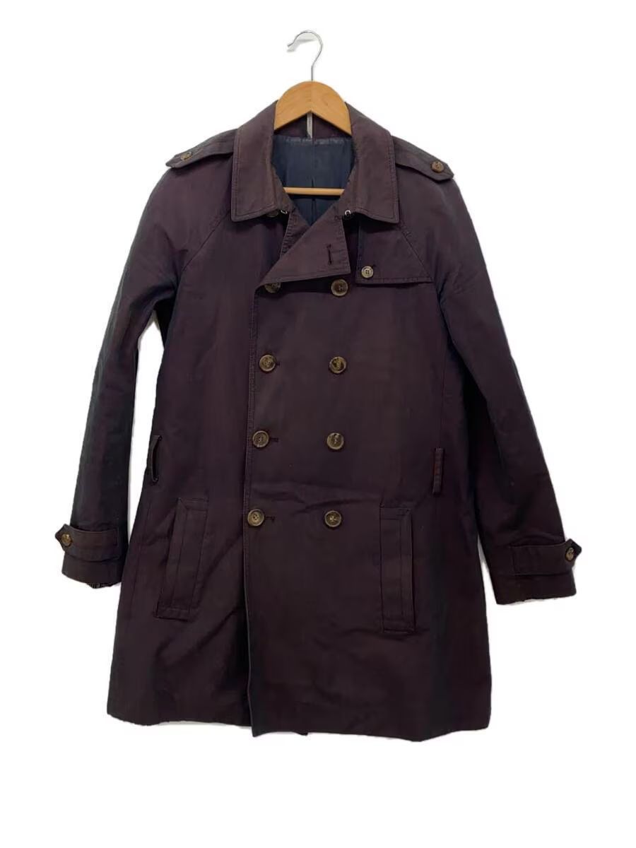 image of Dior Homme Trench Coat in Purple, Men's (Size Small)