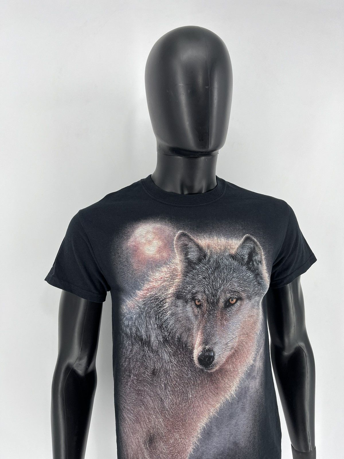 The Mountain × Vintage Vintage Y2K The Mountain Wolf Face Size S T-Shirt Size US S / EU 44-46 / 1 - 3 Thumbnail