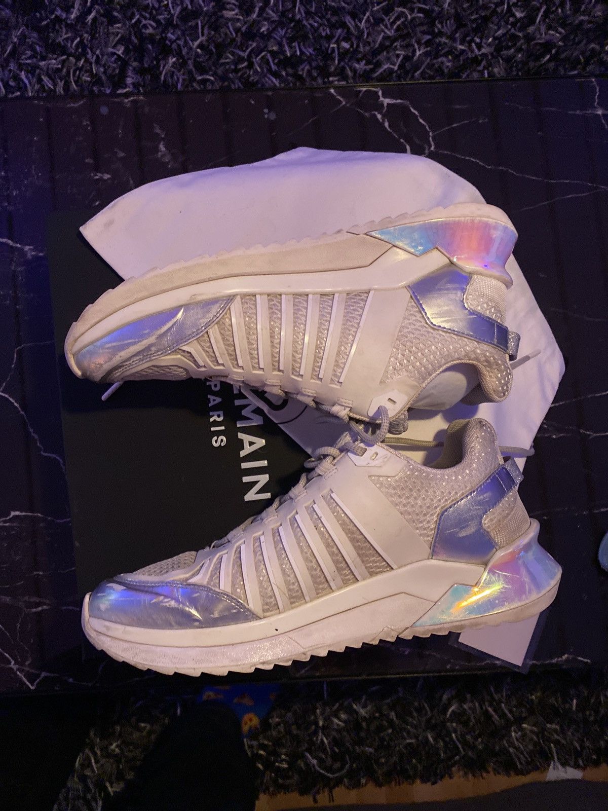 Balmain Balmain sneakers “Used” Size US 11 / EU 44 - 1 Thumbnail