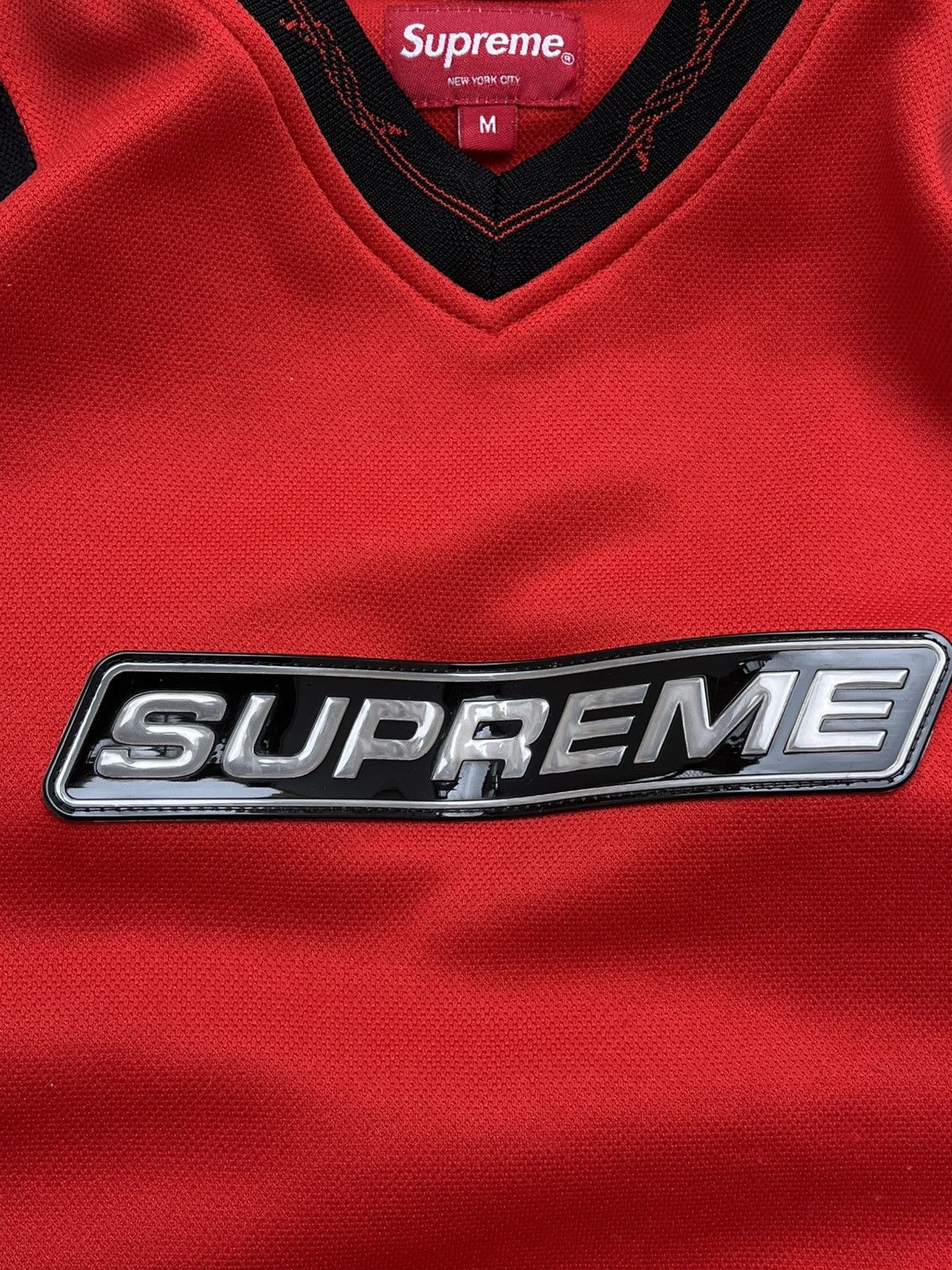 Supreme Suprem Wired Moto Jersey Sweatshirt Longsleeve Size US M / EU 48-50 / 2 - 5 Thumbnail
