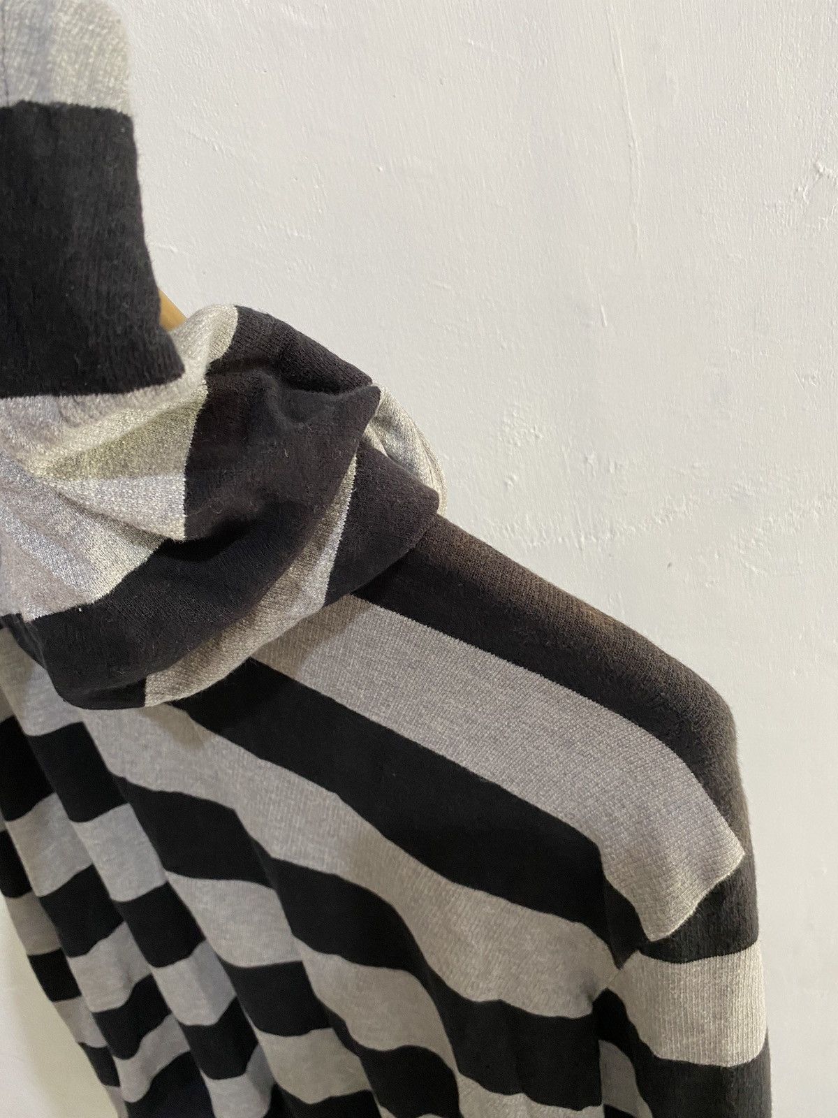 PPFM Ask Enquiered poem british culture striped zip hoodie Size US XL / EU 56 / 4 - 12 Thumbnail