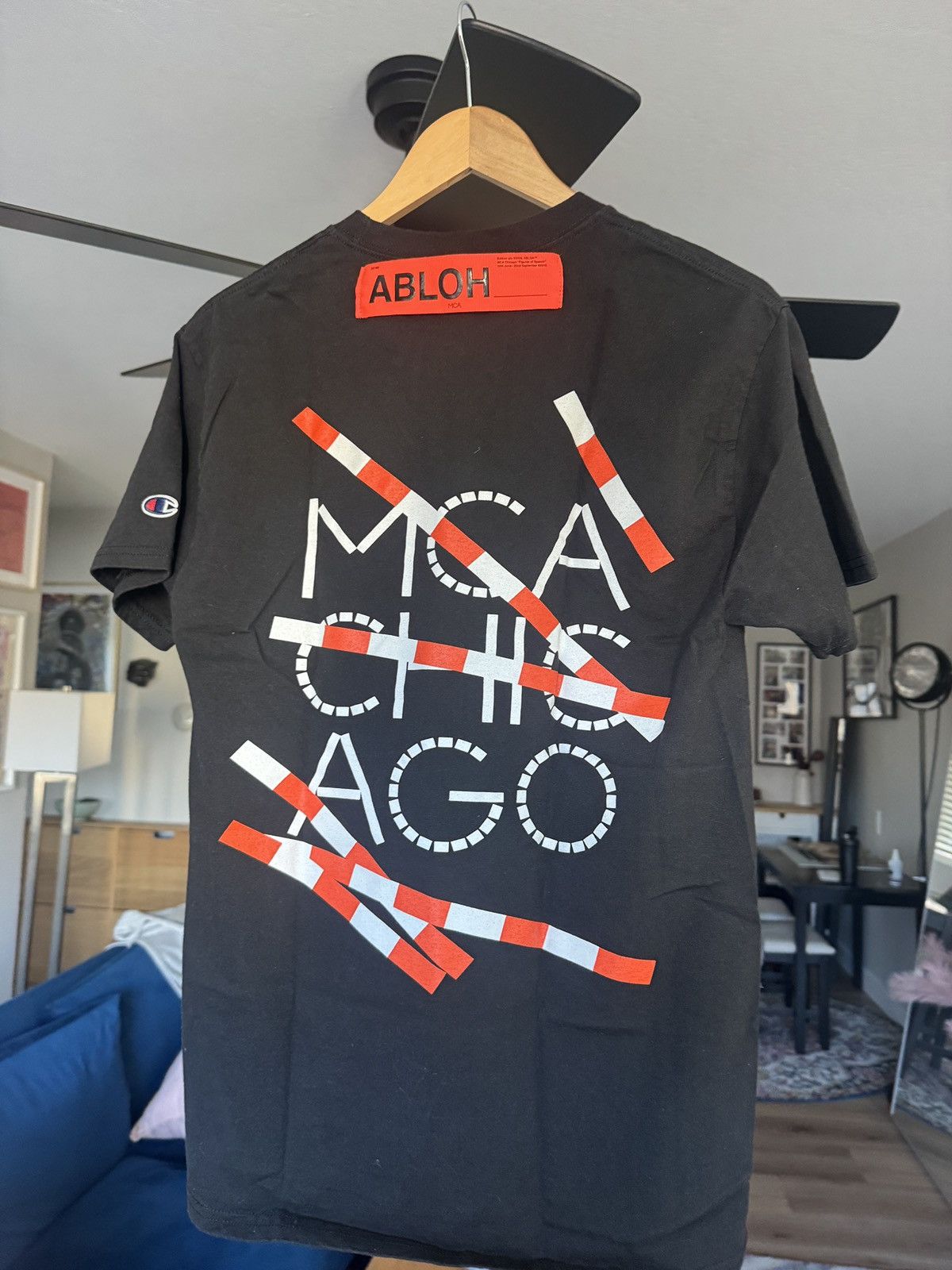 Off-White Off-White x MCA T Shirt Collab Size US M / EU 48-50 / 2 - 1 Thumbnail