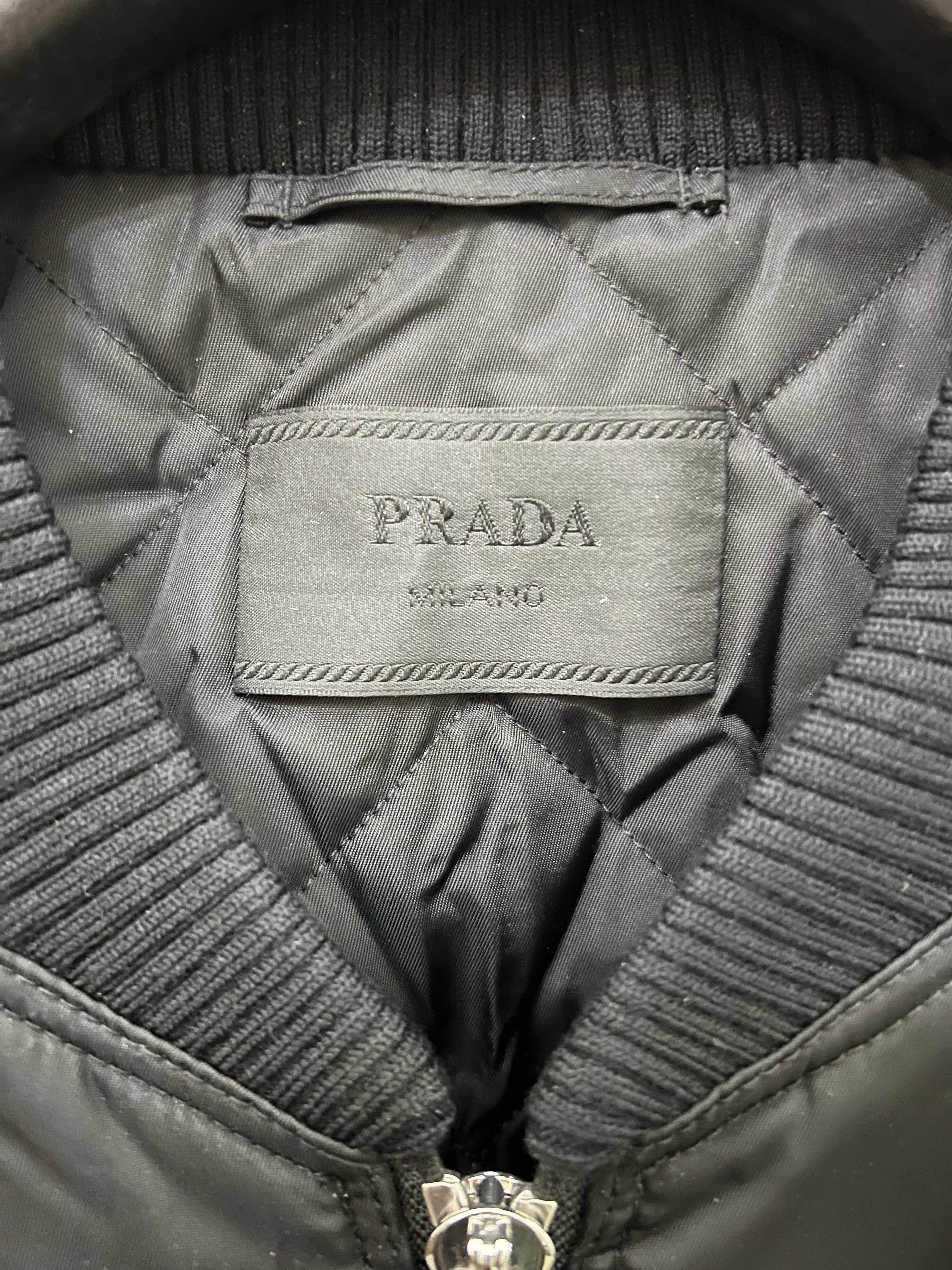 Prada Prada Re-Nylon Bomber Jacket Size US L / EU 52-54 / 3 - 3 Thumbnail