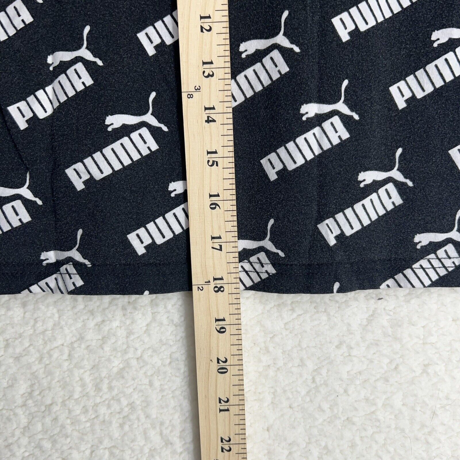 Puma Puma youth size 8 unisex T-Shirt Black White Size M / US 6-8 / IT 42-44 - 6 Thumbnail