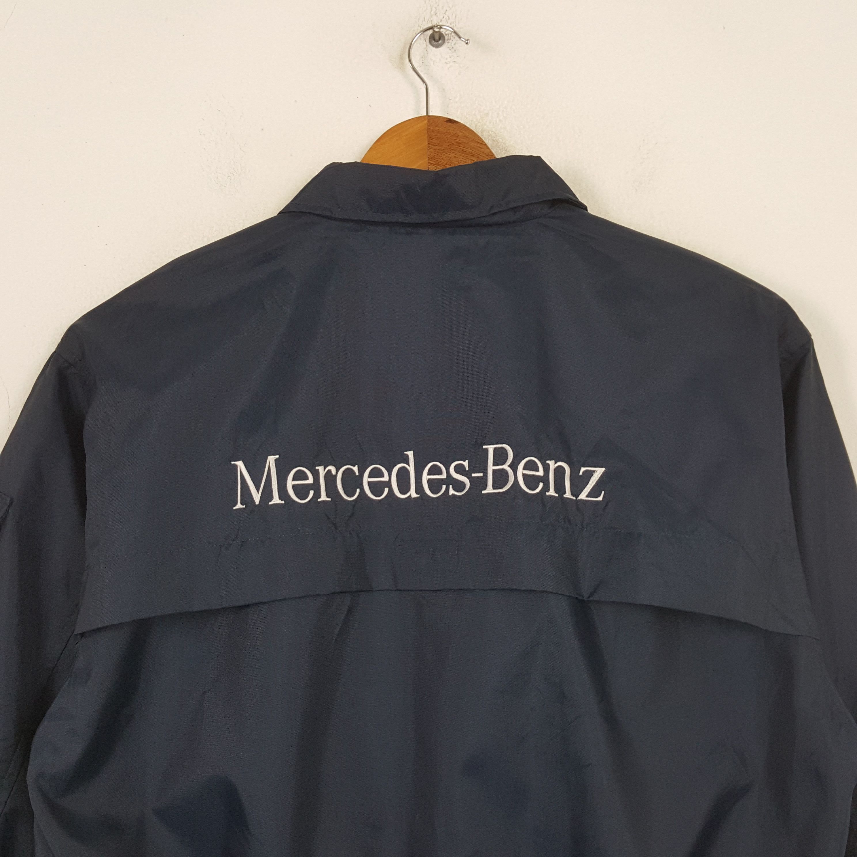 Mercedes-Benz Vintage Mercedes Benz Luxury Motorsport Racing Jacket RR10 Size US XL / EU 56 / 4 - 2 Thumbnail