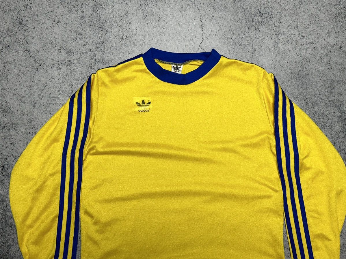 Adidas Vintage 80s Adidas Sweden Style West Germany Jersey Size US M / EU 48-50 / 2 - 2 Thumbnail