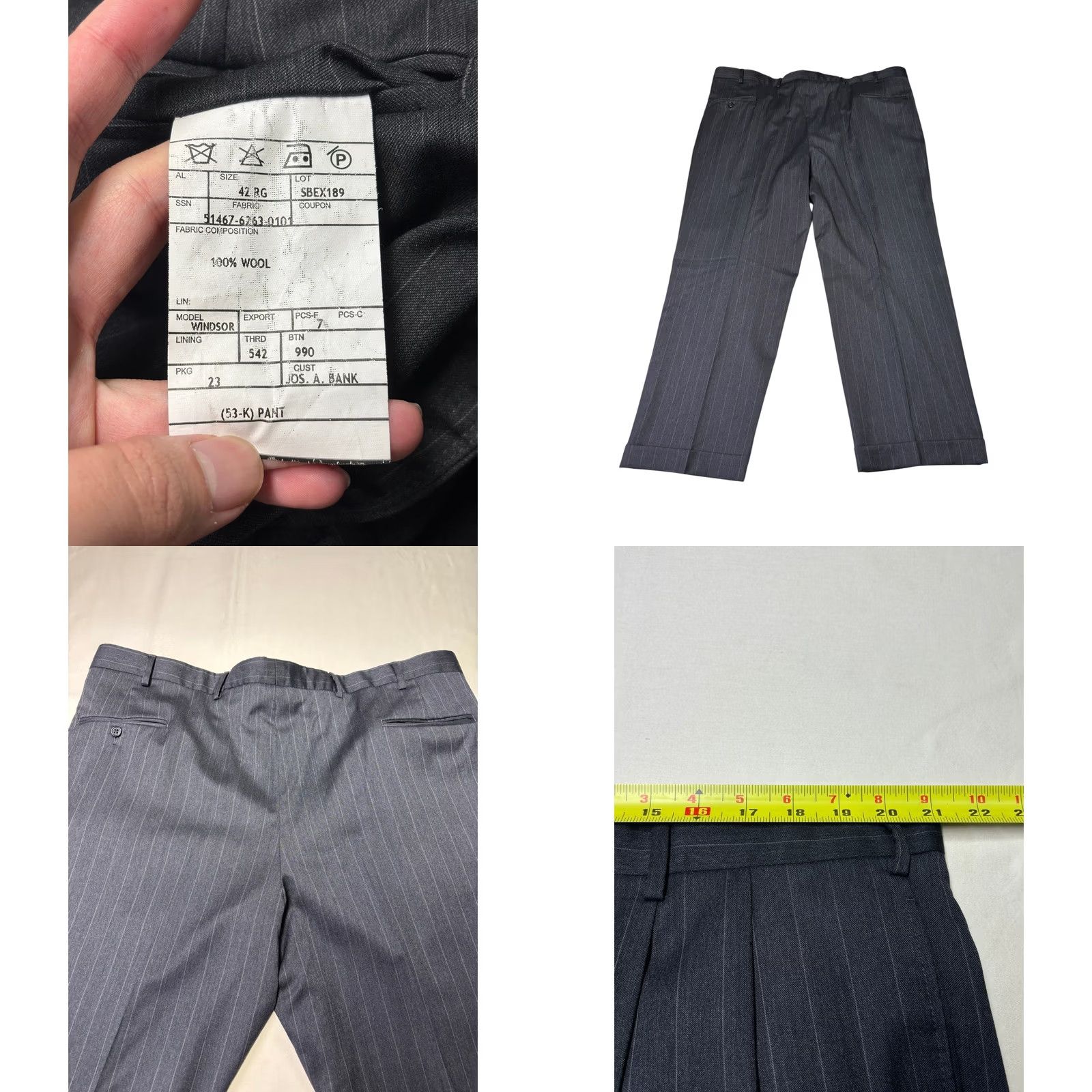 Jos. A. Bank VINTAGE? No. Size 44R - 10 Thumbnail