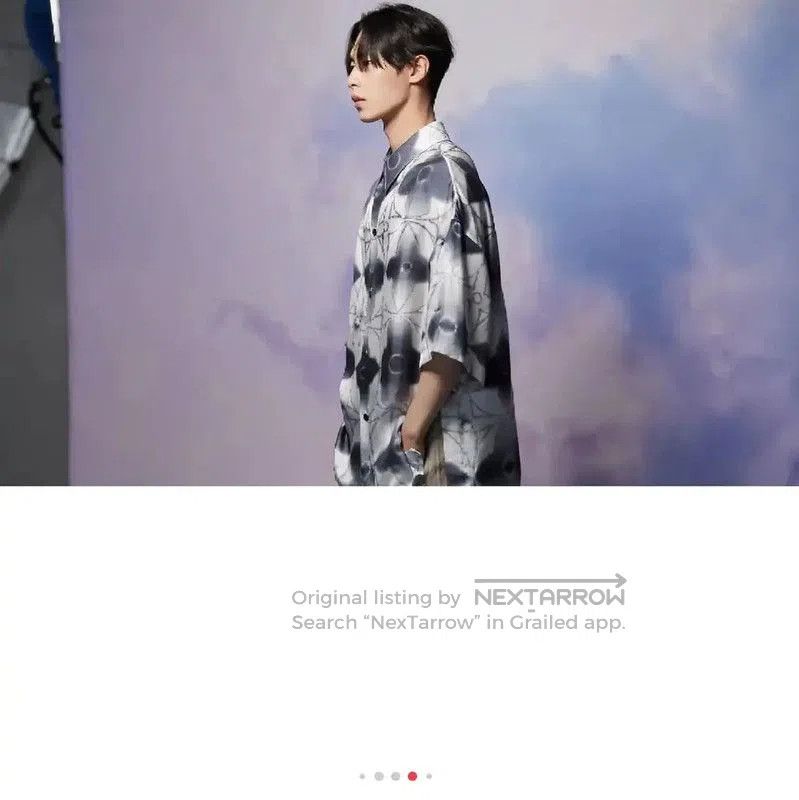 Louis Vuitton Louis Vuitton Short Sleeve Silk Shirt for Men . Size US XXL / EU 58 / 5 - 7 Thumbnail