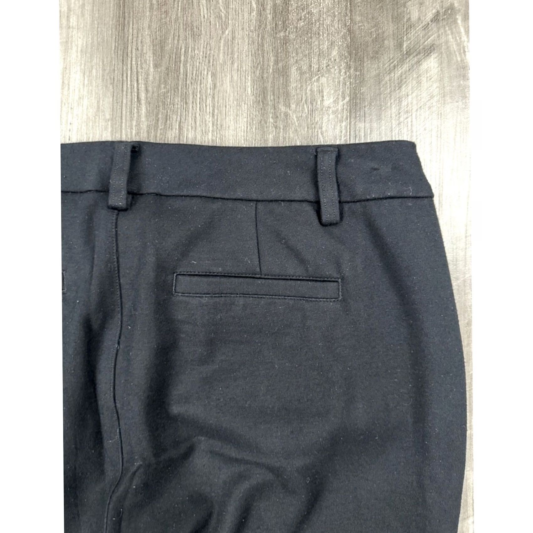 Vintage Cabi Agency Black Split Ankle Stretch Pants Women 8 Regular Dress Pants Size 30" / US 8 / IT 44 - 4 Thumbnail