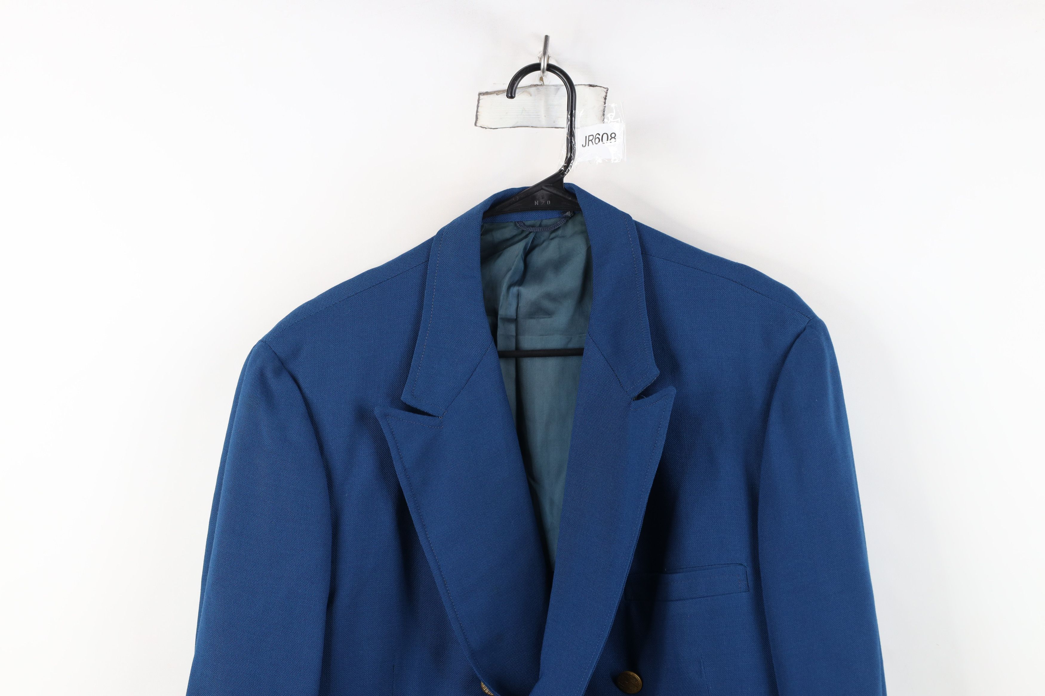 Vintage Vintage 50s 60s Macys Gabardine Breasted Suit Jacket Blazer Size US XL / EU 56 / 4 - 2 Thumbnail