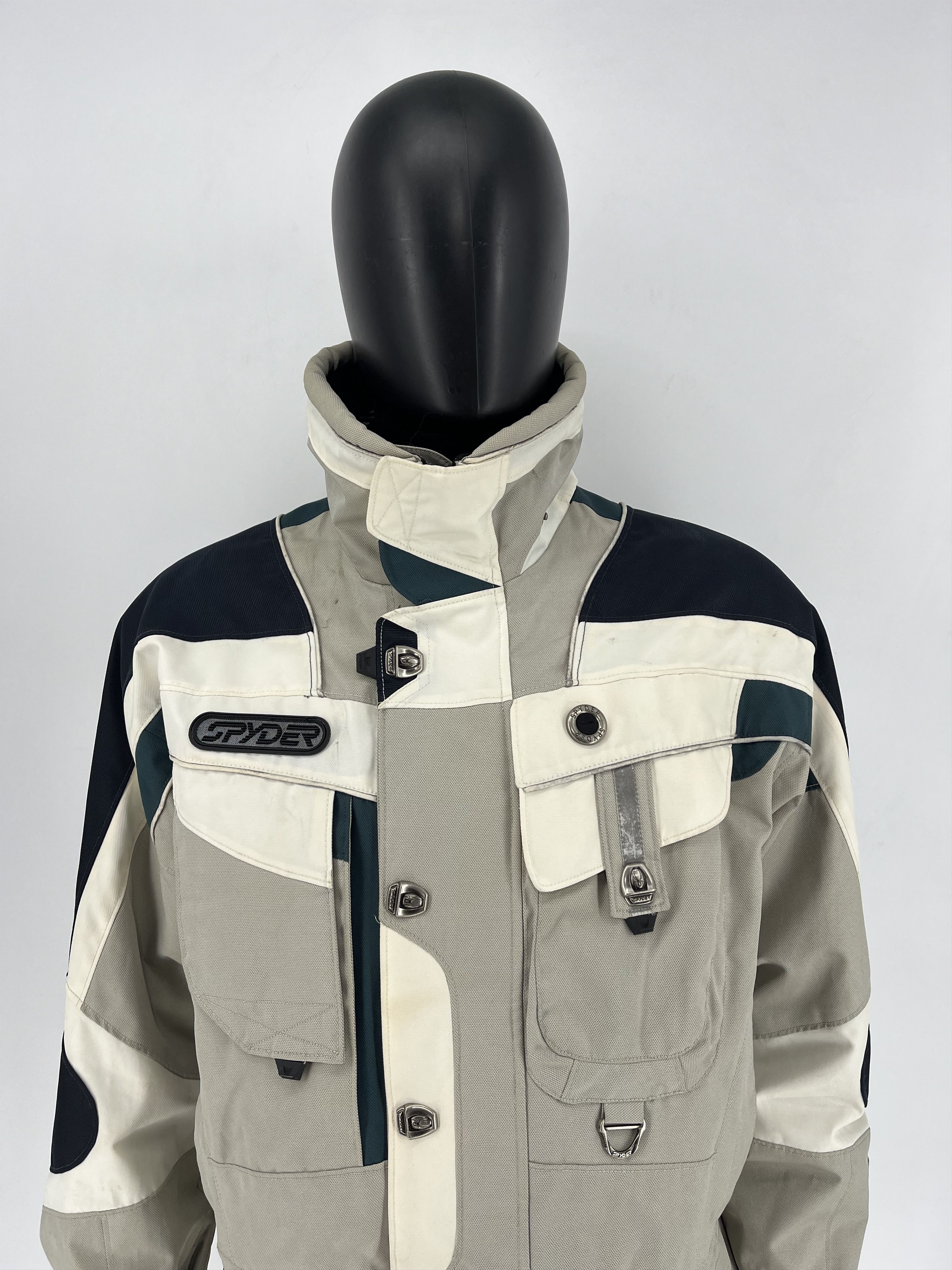 Spyder Spyder Men L White Ski Snowboarding Insulated Winter Coat De Size US L / EU 52-54 / 3 - 2 Thumbnail