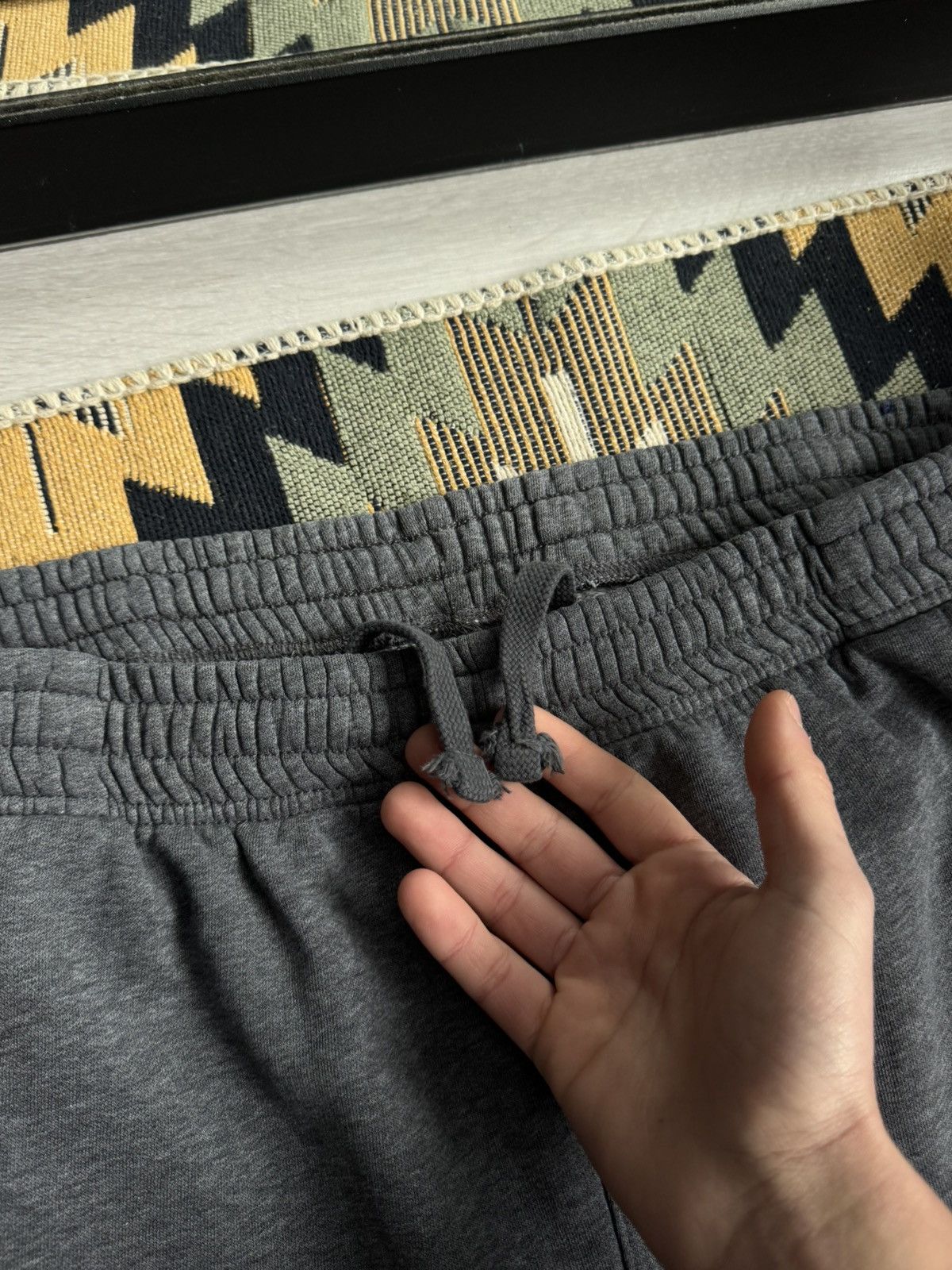 Nike Vintage Nike Baggy Y2K Grey Sweatpants Size US 36 / EU 52 - 7 Thumbnail