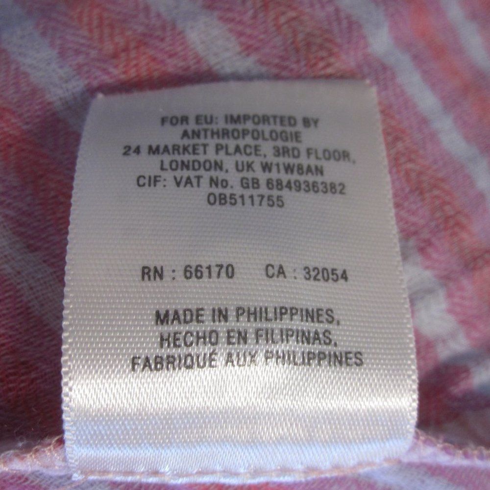 Anthropologie Anthropologie Maeve Summer Gauzy Cotton Pink Plaid Dress Siz Size S / US 4 / IT 40 - 13 Thumbnail