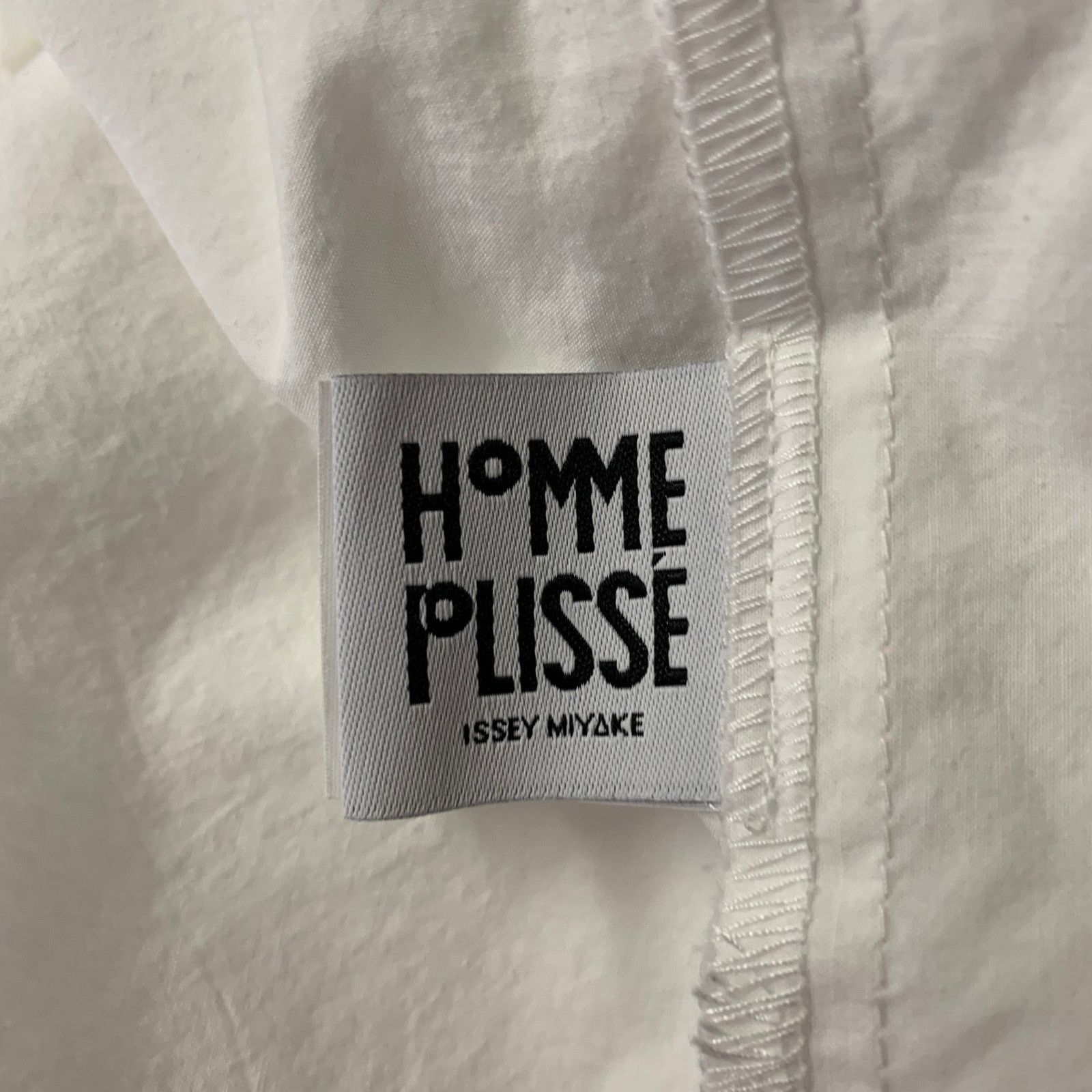 Issey Miyake ISSEY MIYAKE Size L White Cotton Nehru Collar Shirt Size US L / EU 52-54 / 3 - 5 Thumbnail