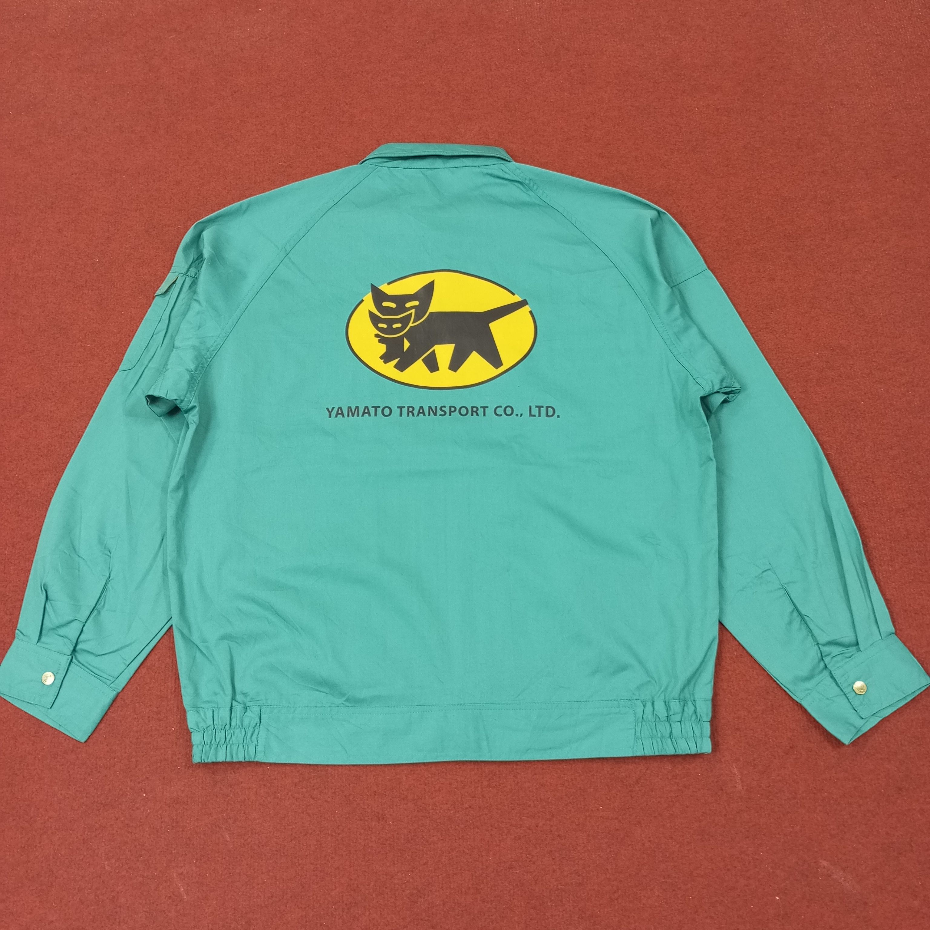 Vintage Yamato Transport Japanese Workwear Custom Jacket c242n26 Size US M / EU 48-50 / 2 - 1 Thumbnail